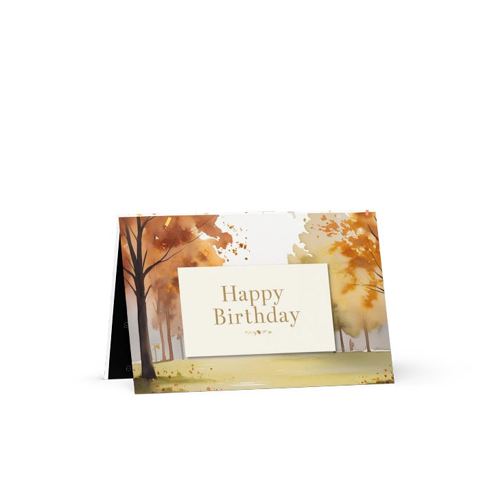 Birthday card - General tone product image (1)
