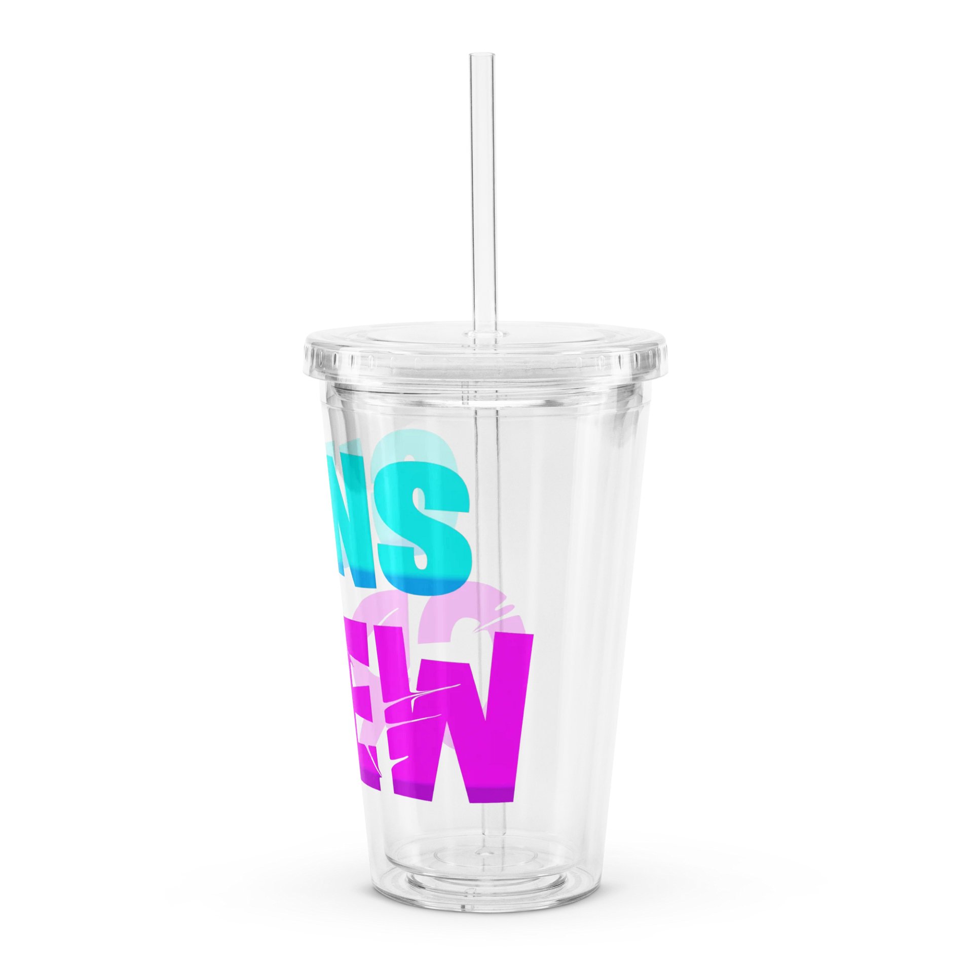 GunsCrew Double Wall Clear Plastic Tumbler product image (4)
