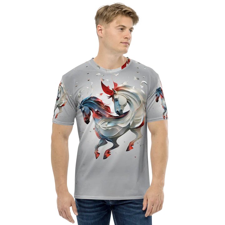 Running Horses T shirt product image (1)