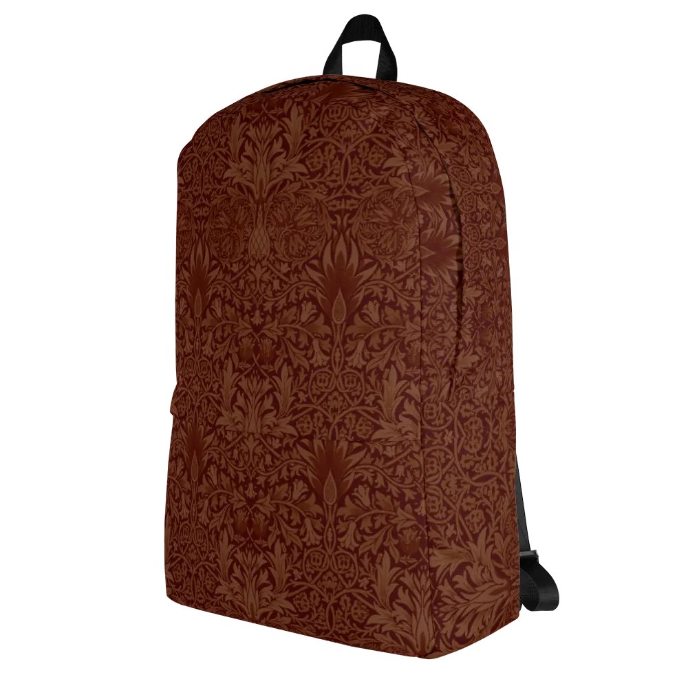 Burnt Orange Floral Design Back Pack product image (5)