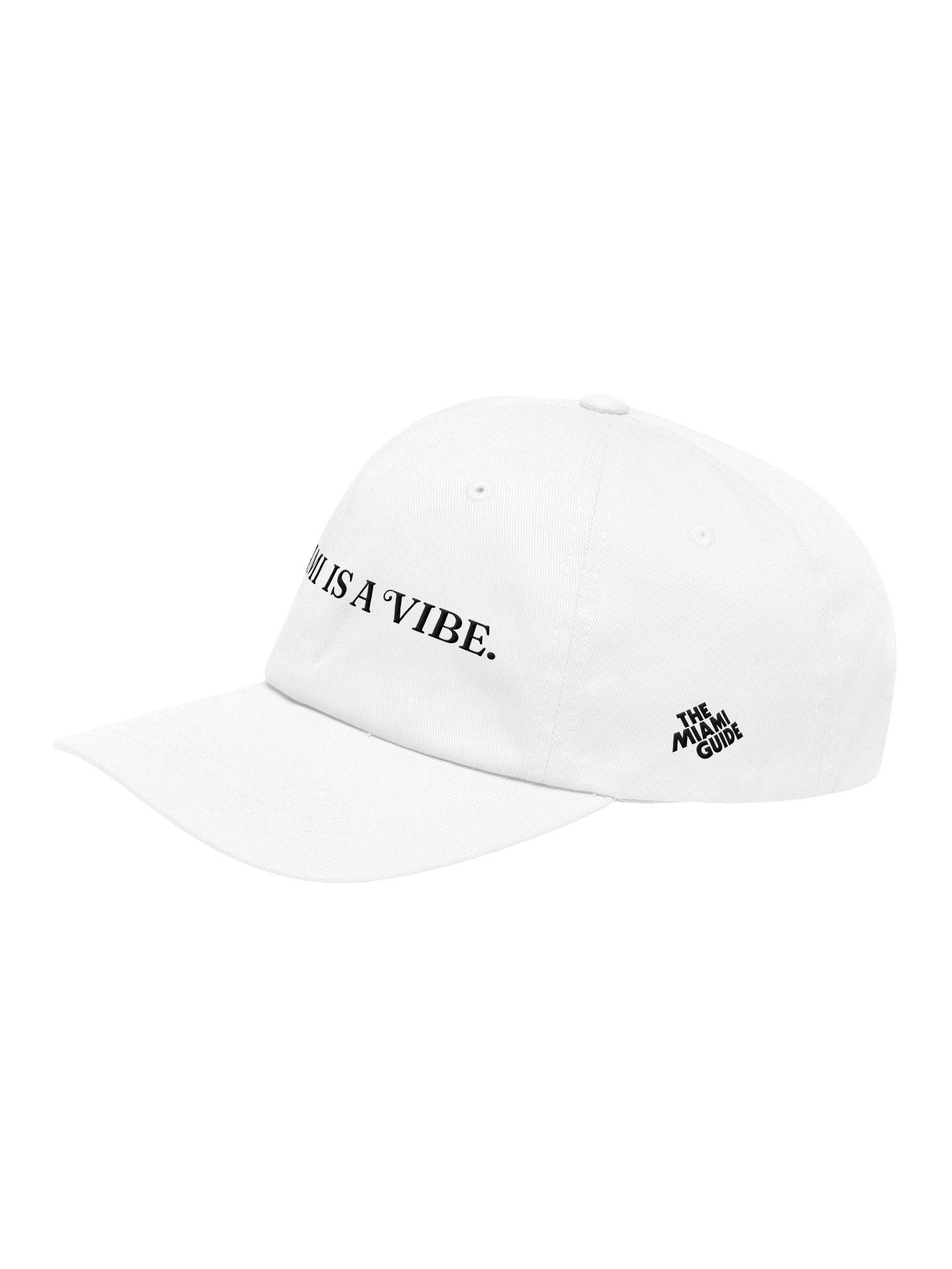 Miami Is A Vibe Dad Hat — Shell product image (3)