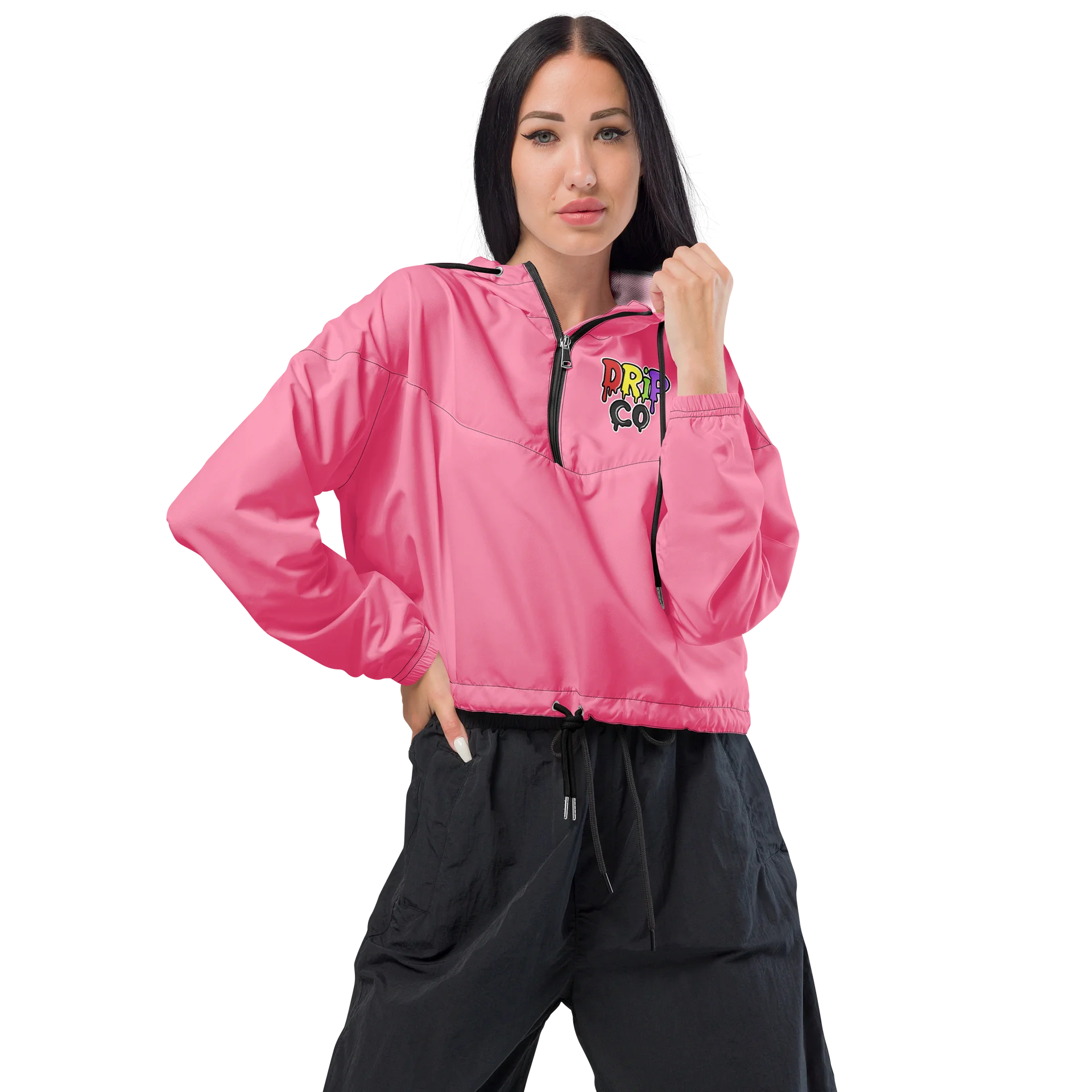 DRIPCO Women's Cropped Windbreaker product image (1)