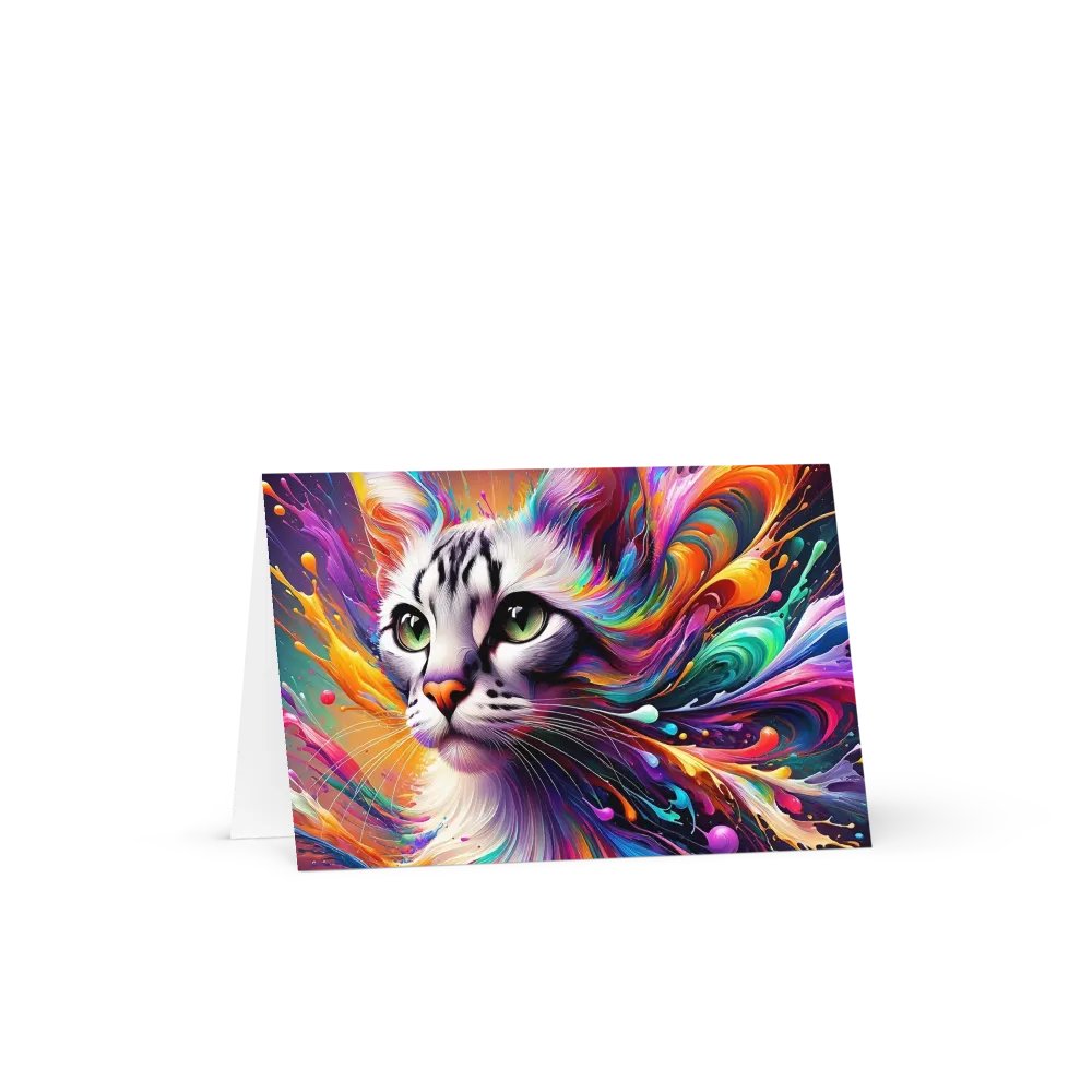 Greeting Card: Egyptian Mau product image (19)