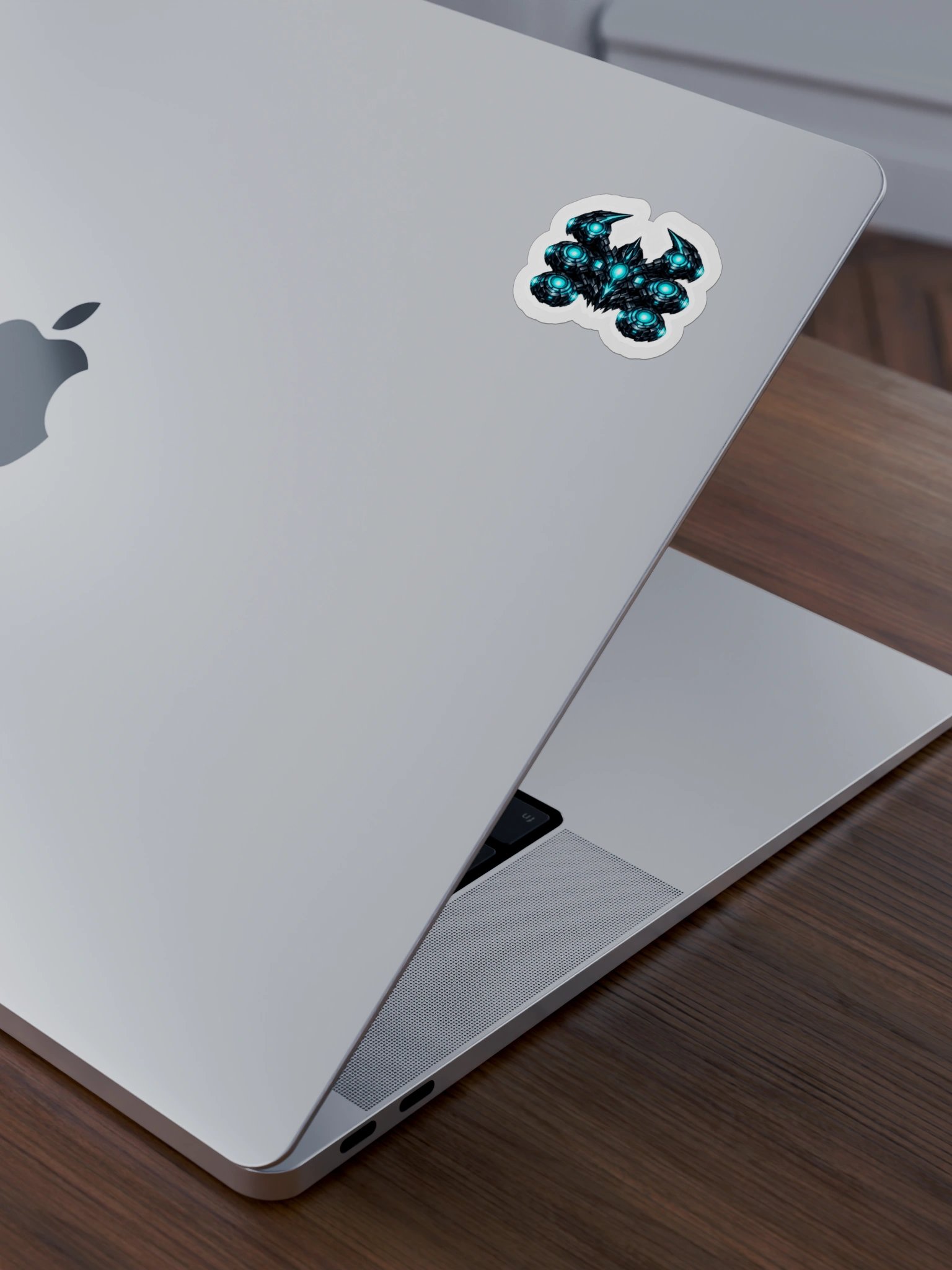 Sector Defense Cyan Stinger Die-Cut Sticker product image (6)