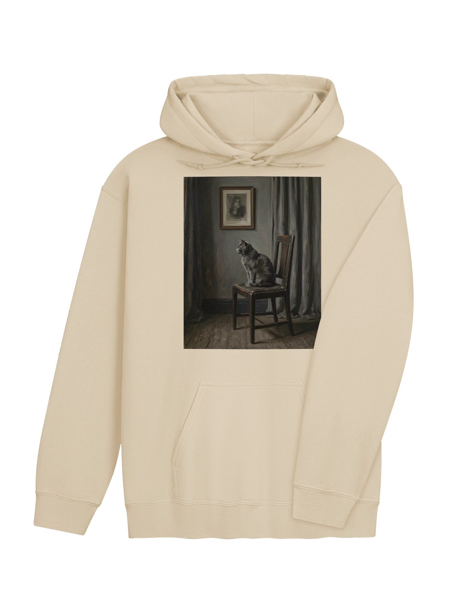 Arrangement in Grey Cat Hoodie product image (25)