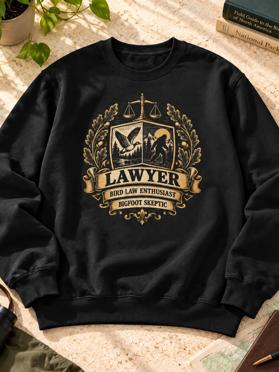 The Lawyer, Bird Law Enthusiast & Bigfoot Skeptic product image (1)