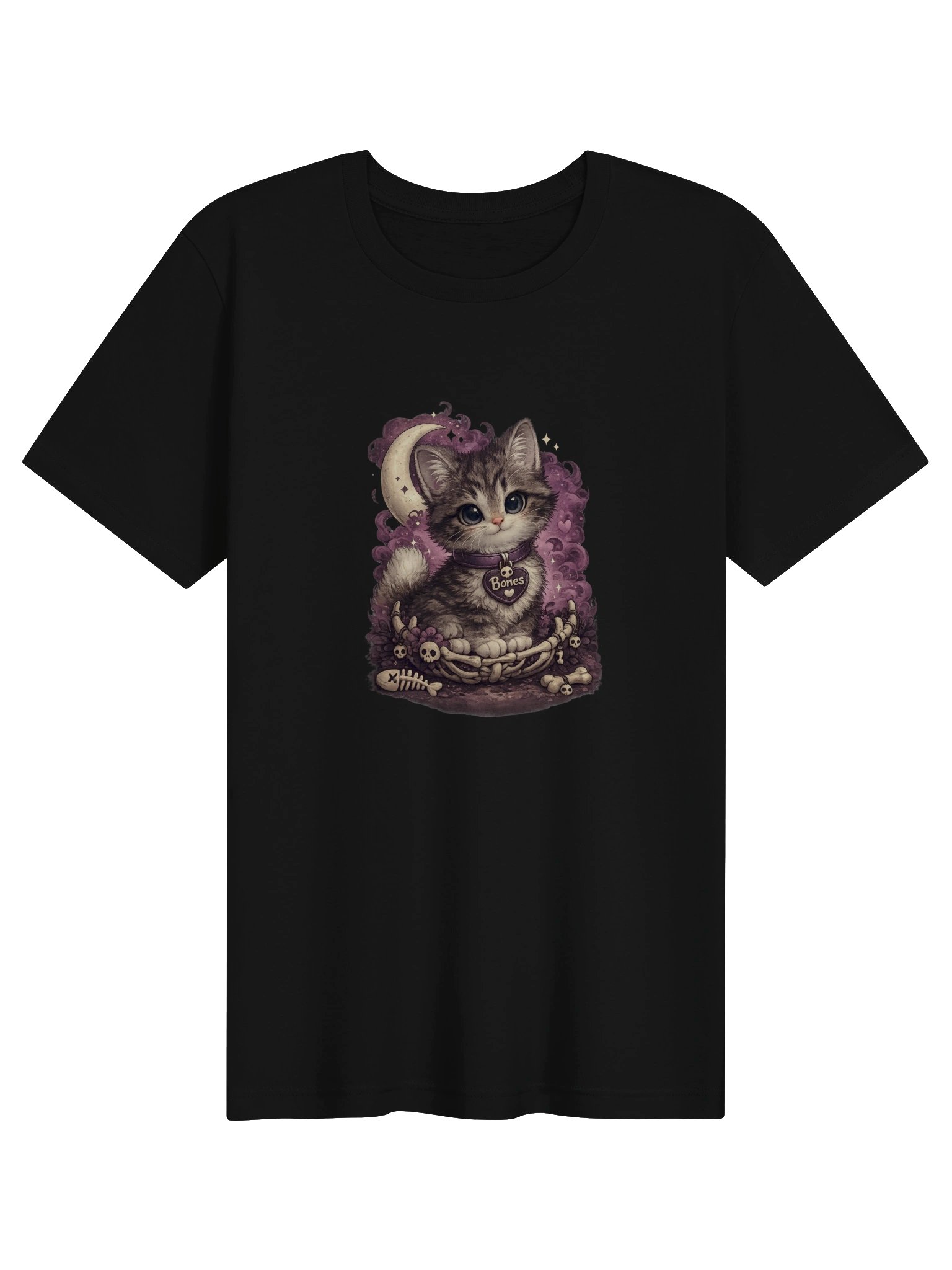 ''Bones the Cat'' Unisex Supersoft T-Shirt product image (1)