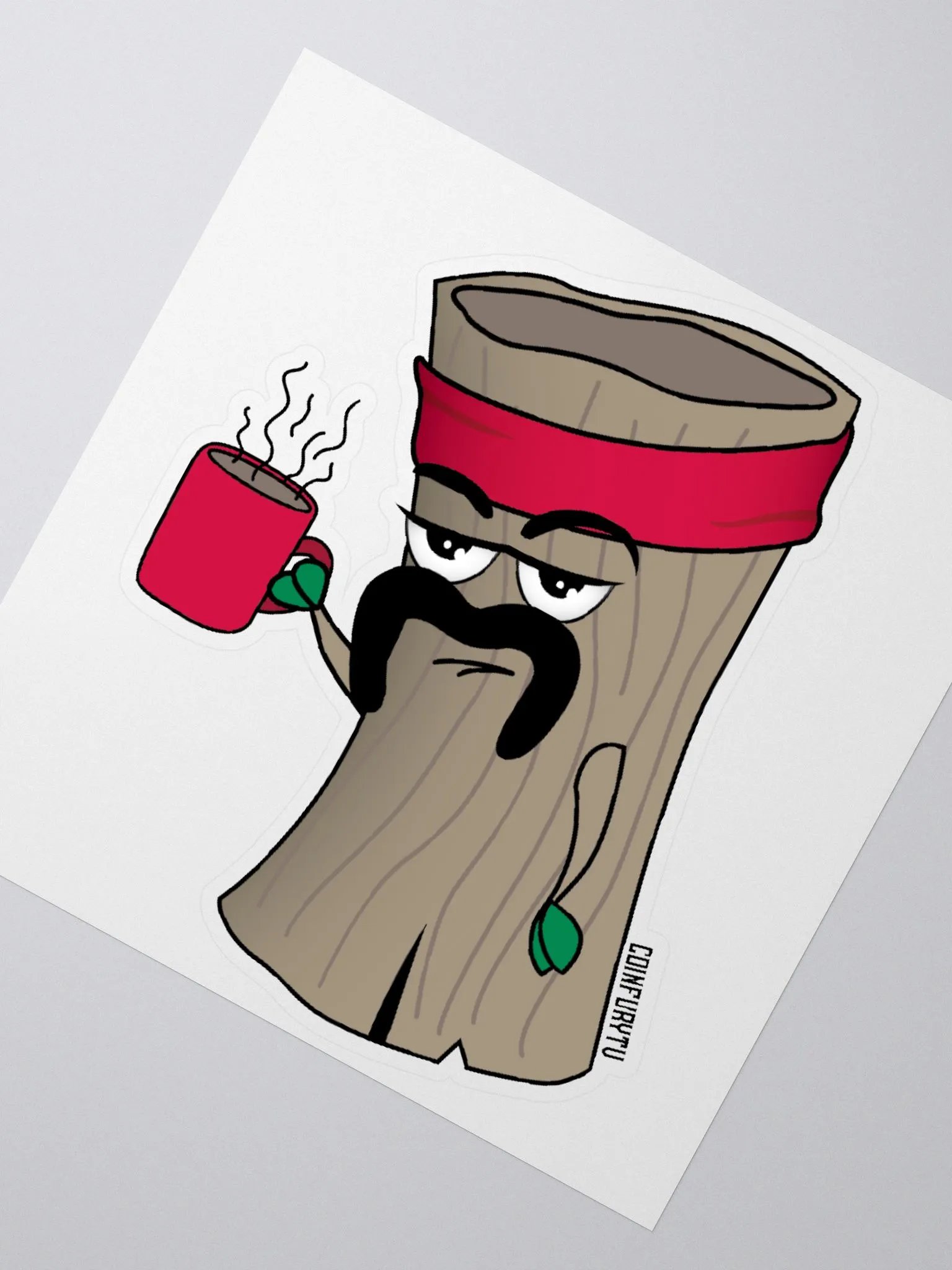 coinfuTIRED Sticker product image (2)