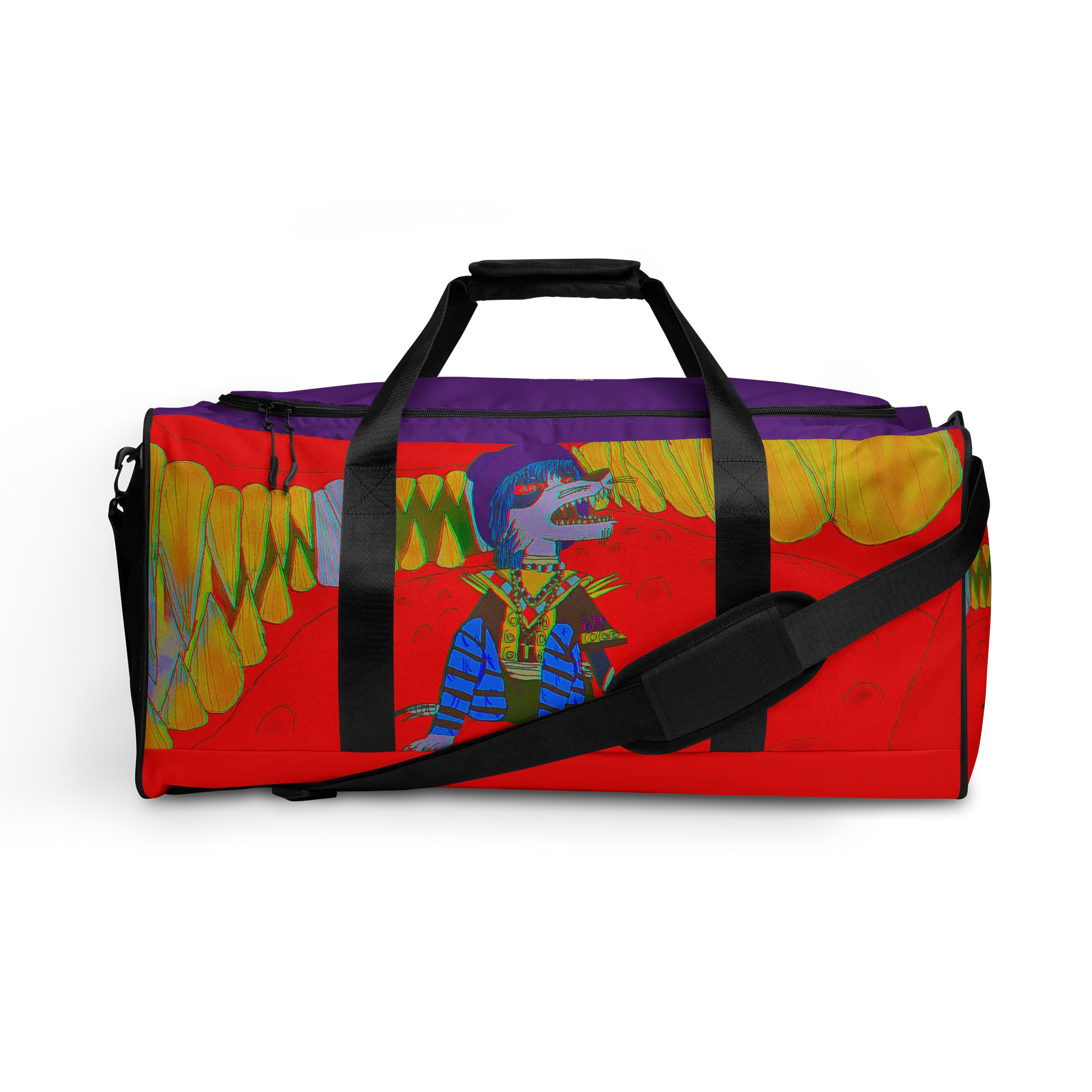 Khaled in the jaws of Maceo Duffle Bag product image (1)