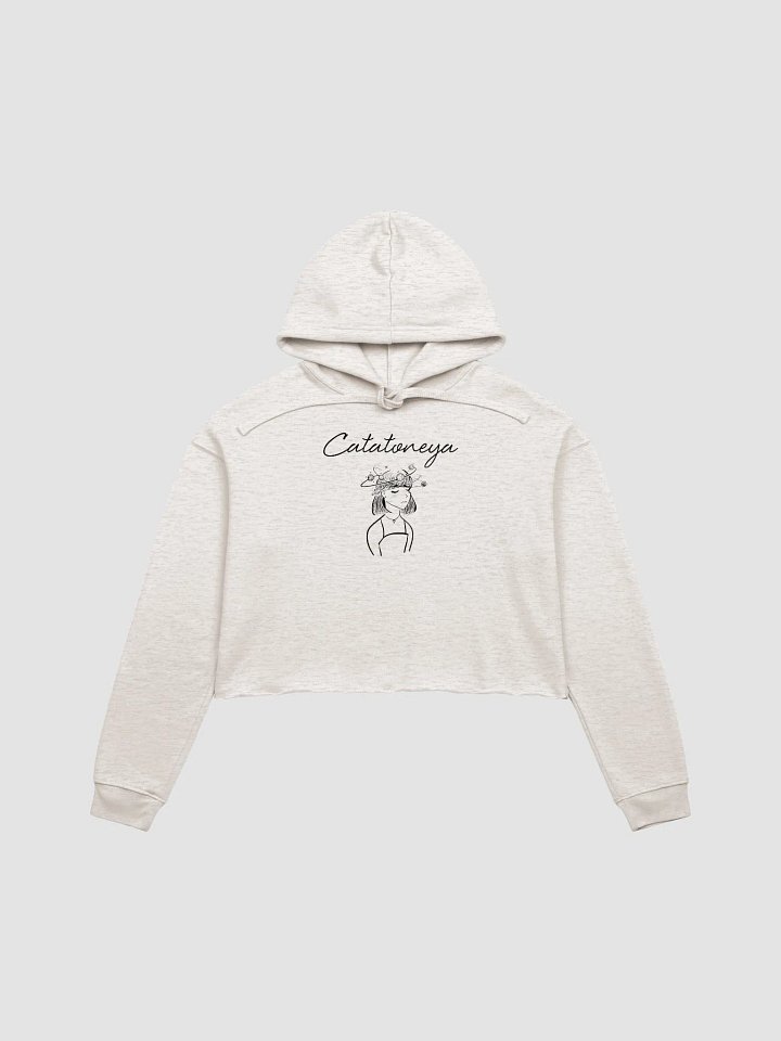 Catatoneya Crop Top Hoodie product image (2)