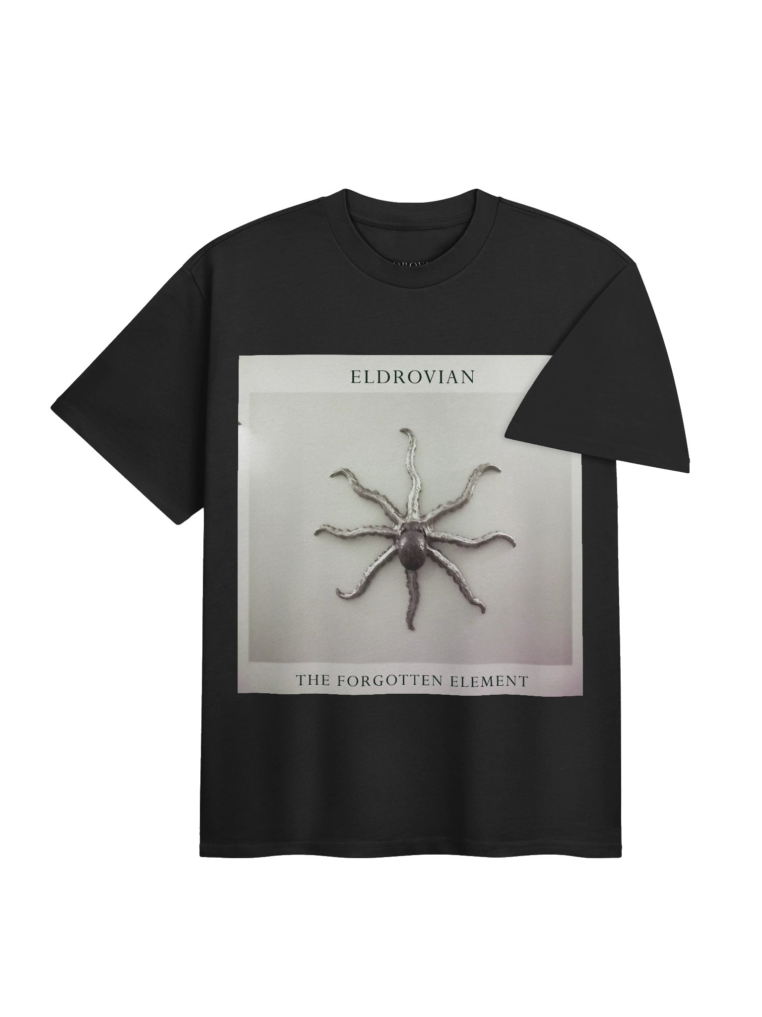 Eldrovian — The Forgotten Element AS Colour Heavy T-shirt (Black) product image (4)
