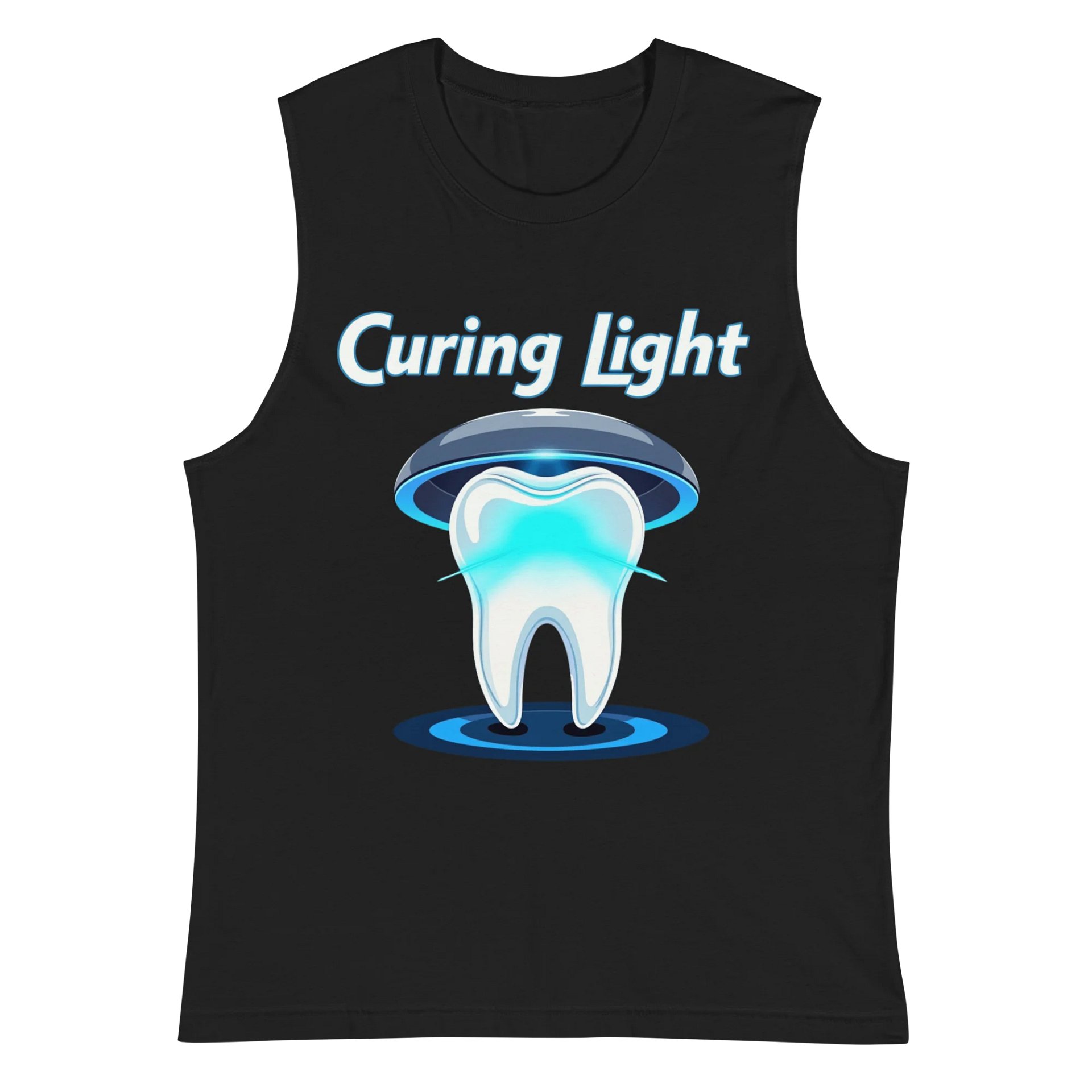 Illuminate Muscle Tank - Dental Curing Light Design product image (2)