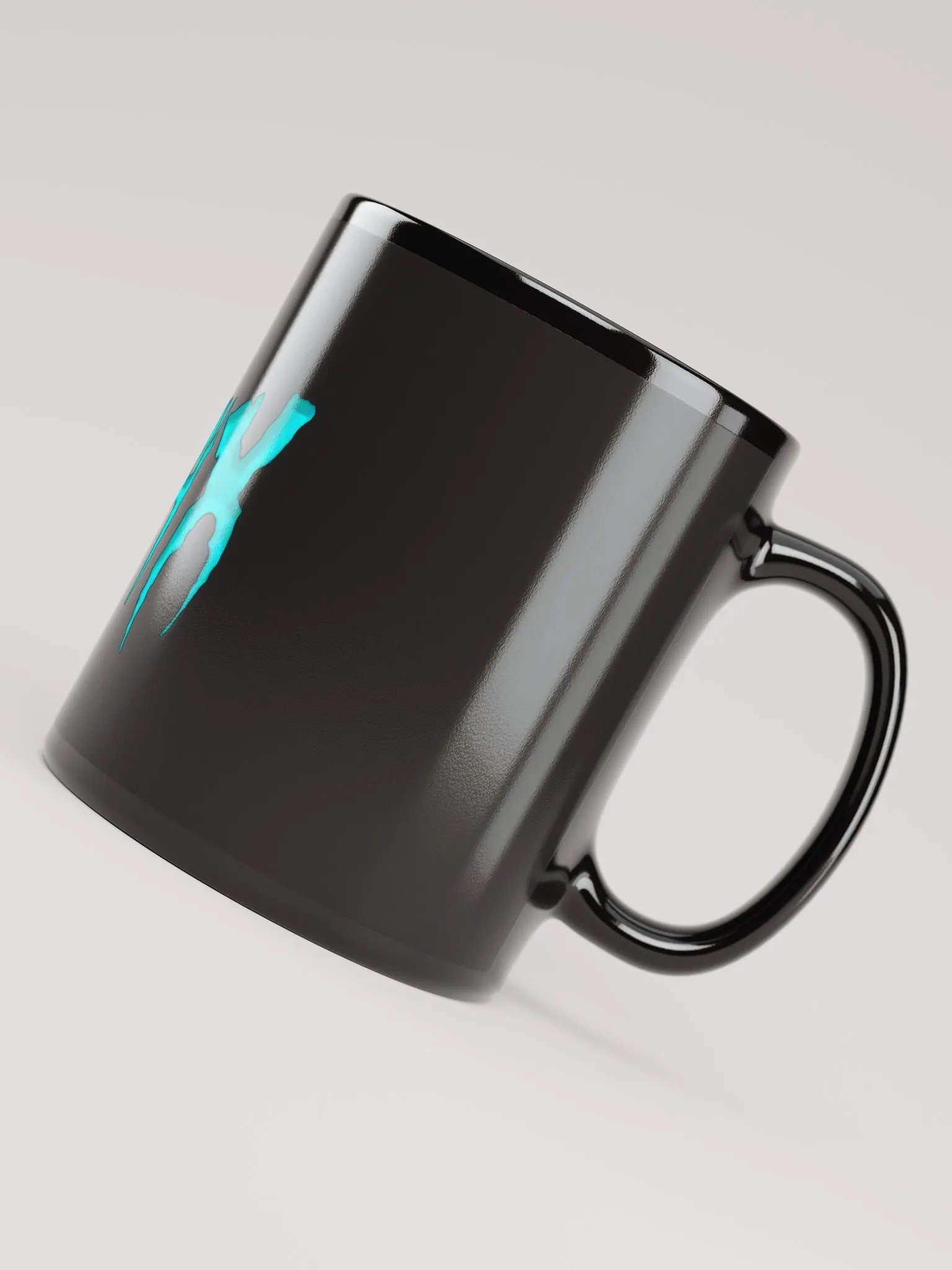 TB4X Cyan Logo Mug product image (5)