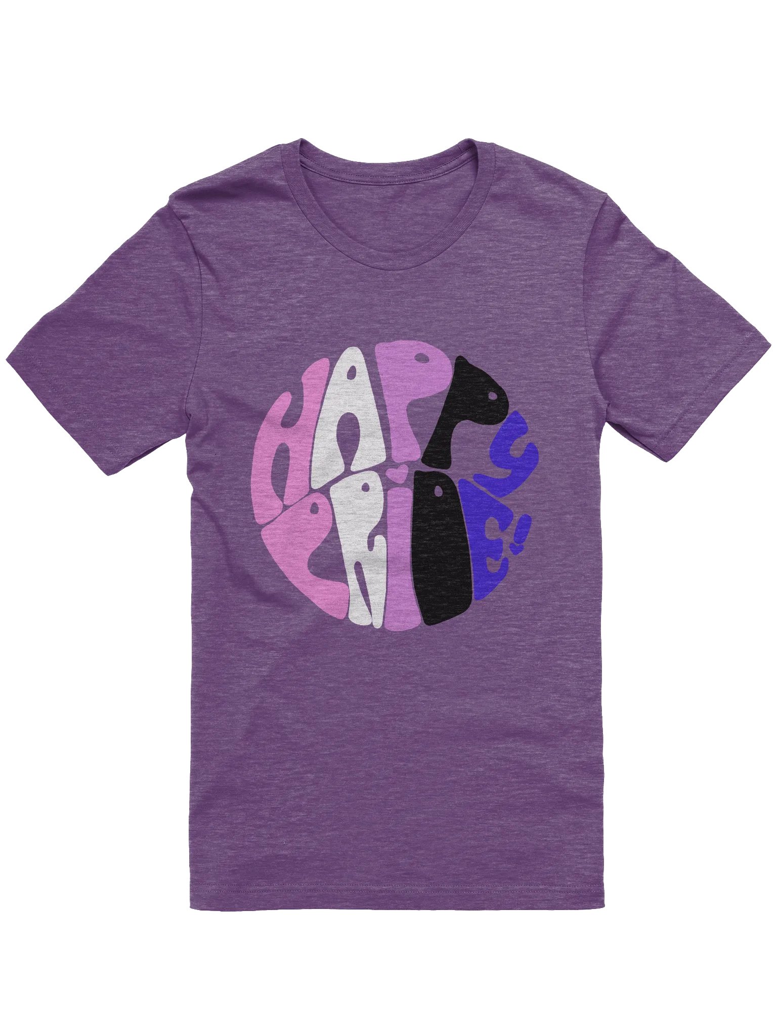 Genderfluid Happy Pride big print tee product image (1)