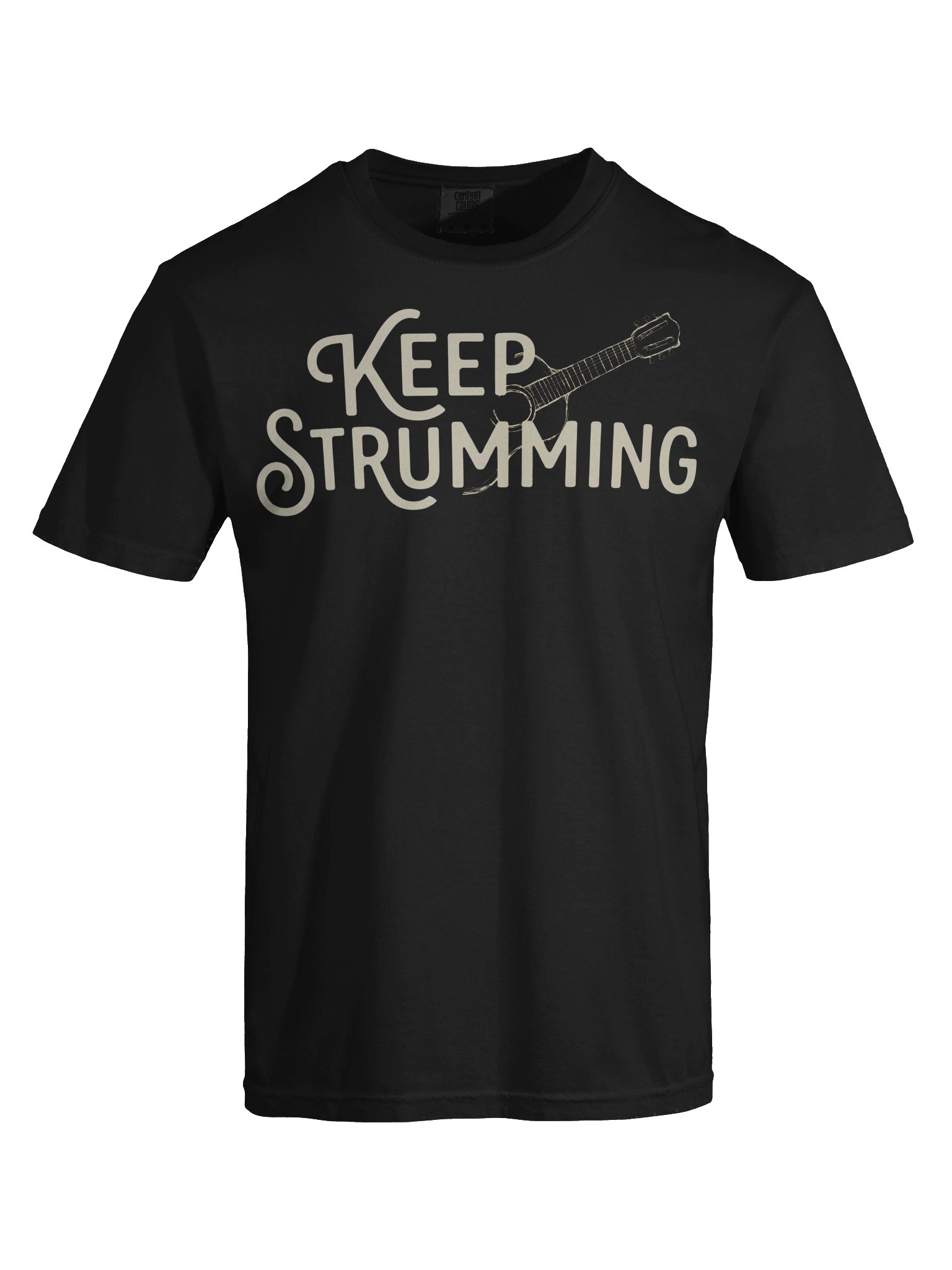 Keep Strumming Guitar Tee product image (5)