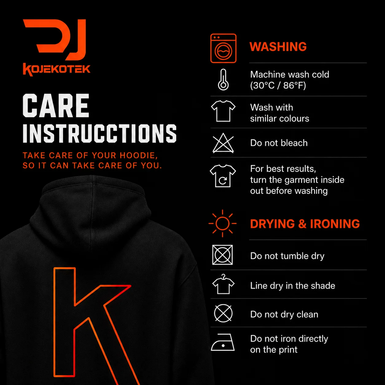 DJ KOJEKOTEK - First Drop Unisex Premium Oversized Hoodie product image (12)