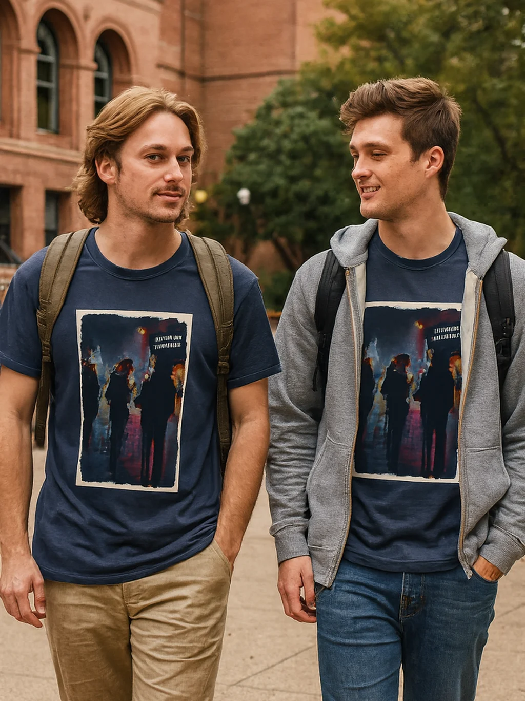 Neon Noticing Night T-Shirt product image (1)