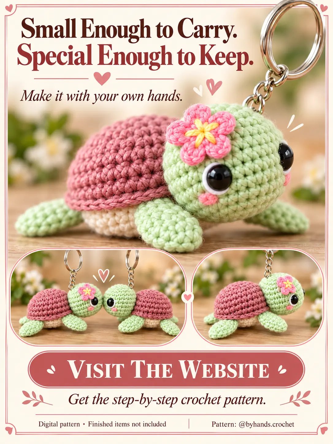 Sweetheart Turtles Crochet Pattern product image (3)