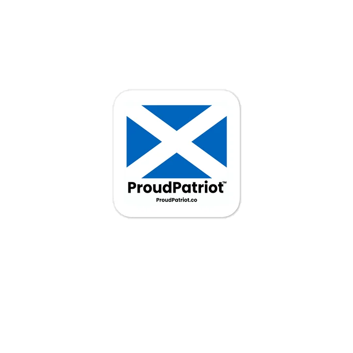 Scotland Flag Vinyl Sticker product image (1)