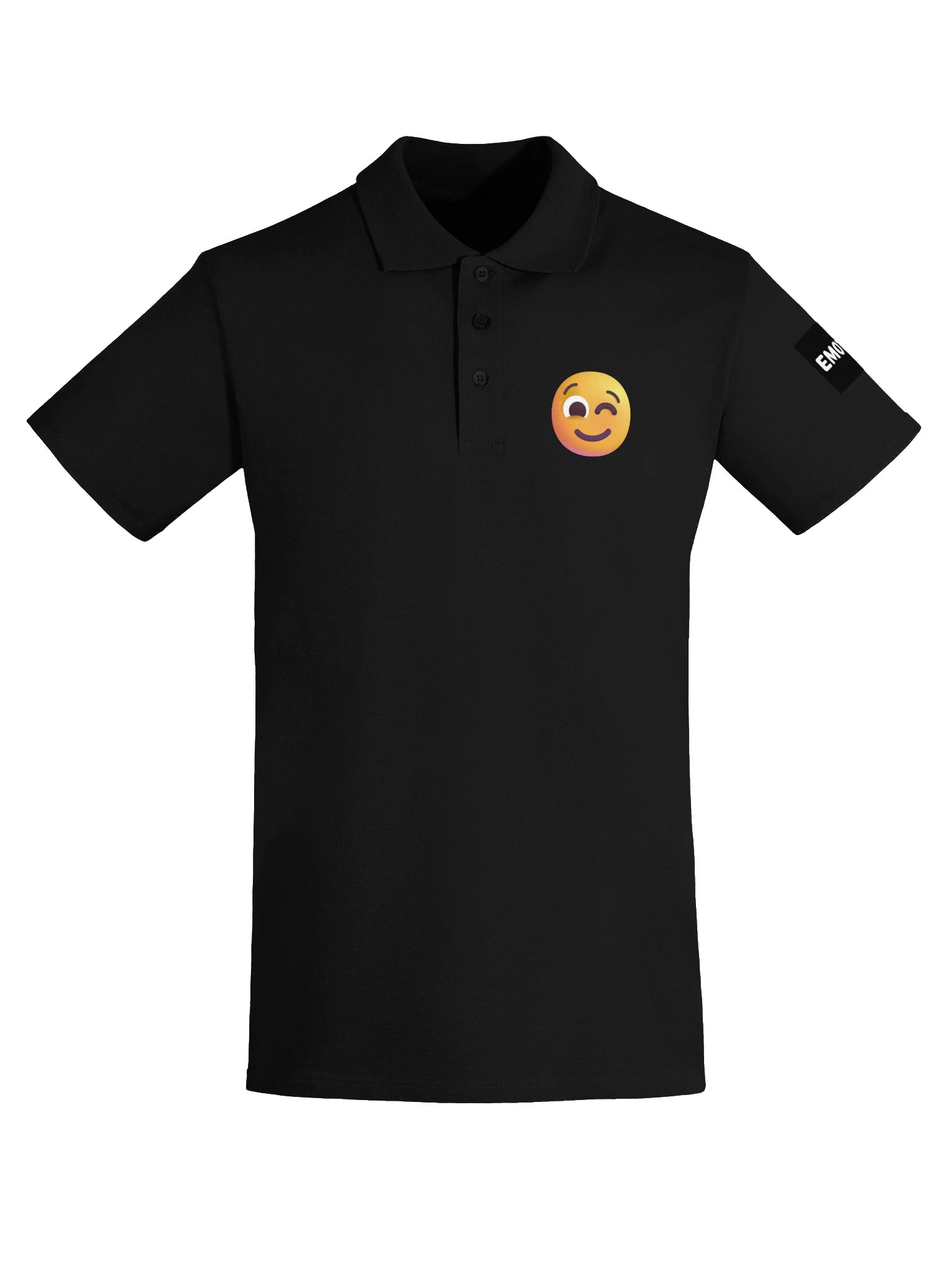 Winking Face Polo Shirt product image (9)