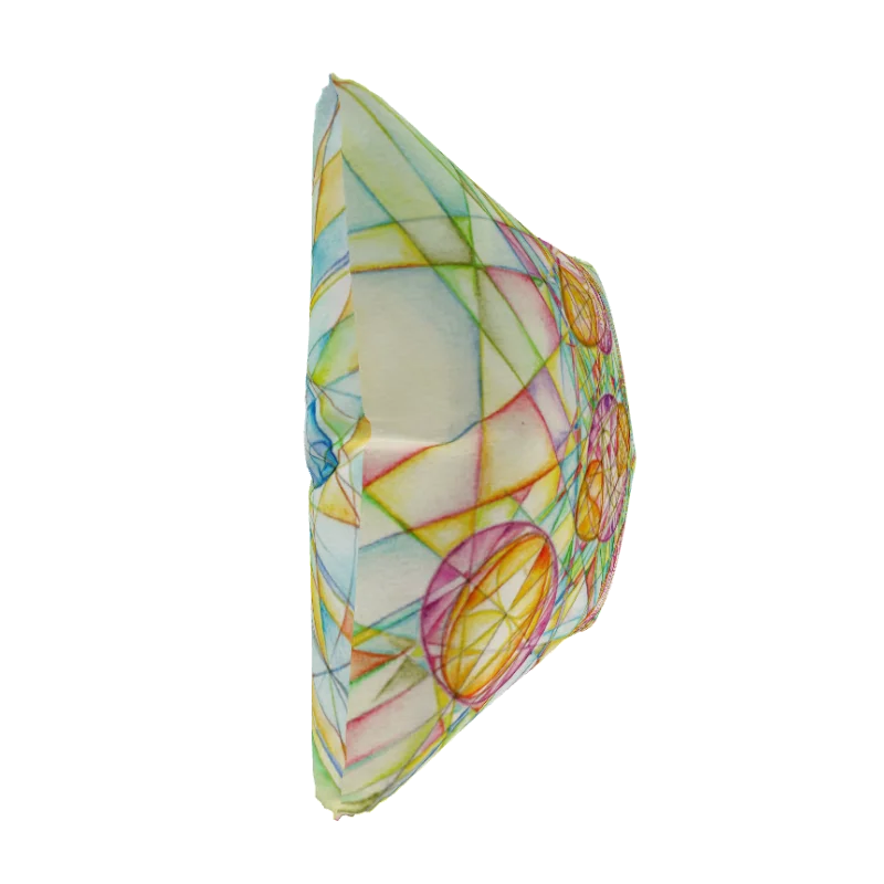 Poinsot's Paper Spaceship 2+3 - Physics of the Gyroscope Pillow product image (5)