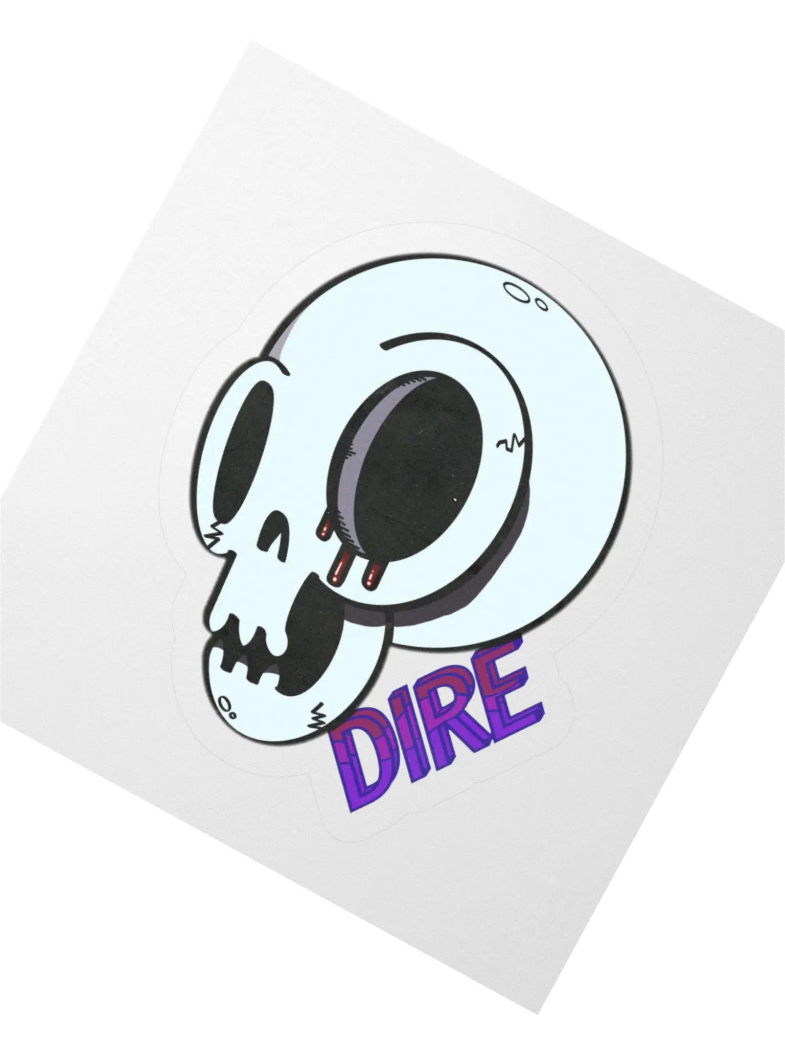 DIRE Kiss Cut Stickers product image (5)