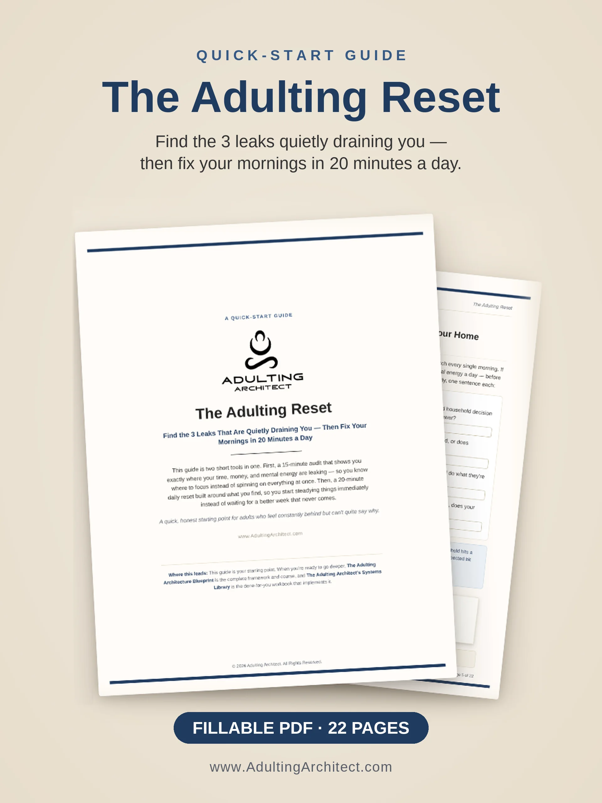 1. The Adulting Reset (FREE Digital Download) product image (2)