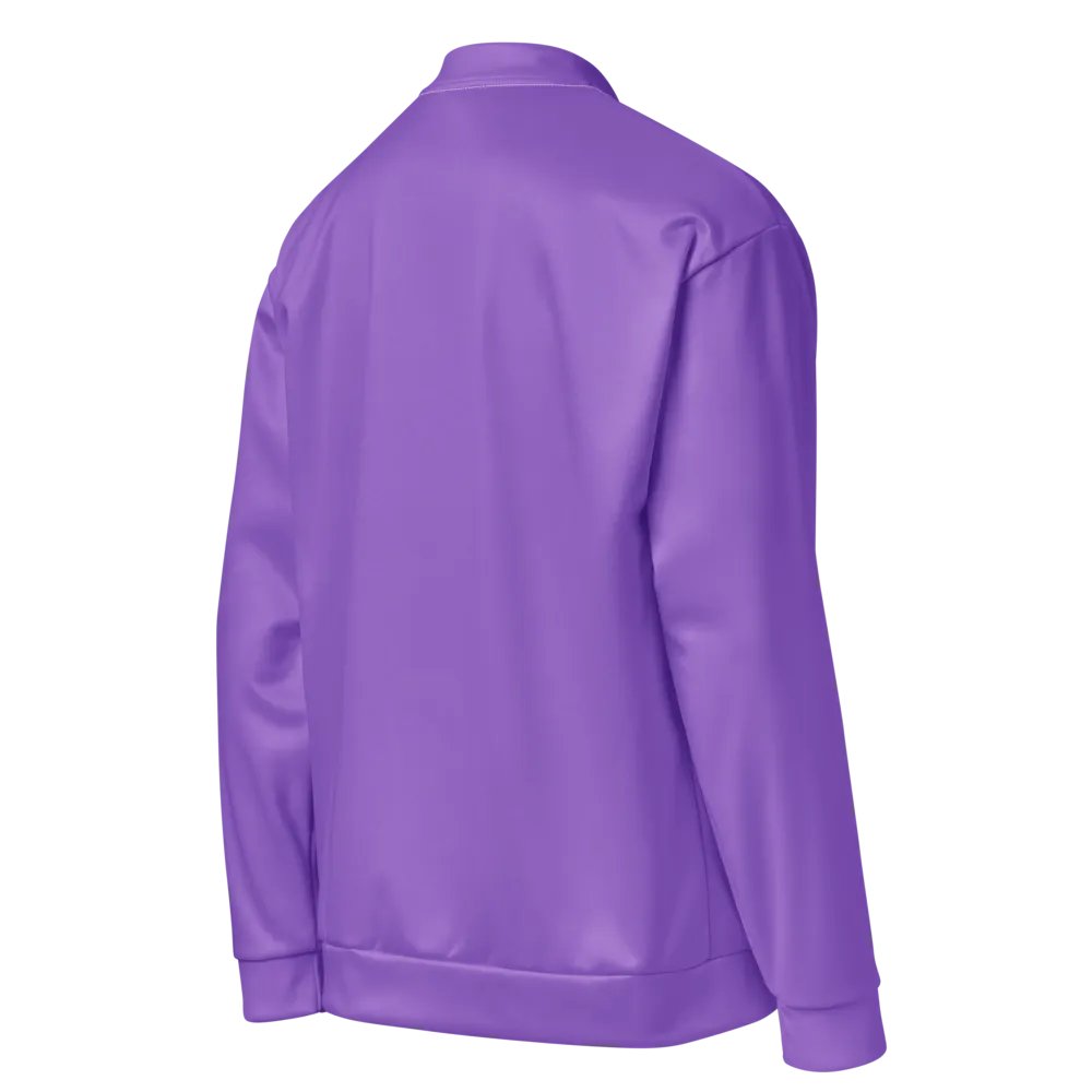 Plain Color Amethyst Bomber Jacket product image (4)