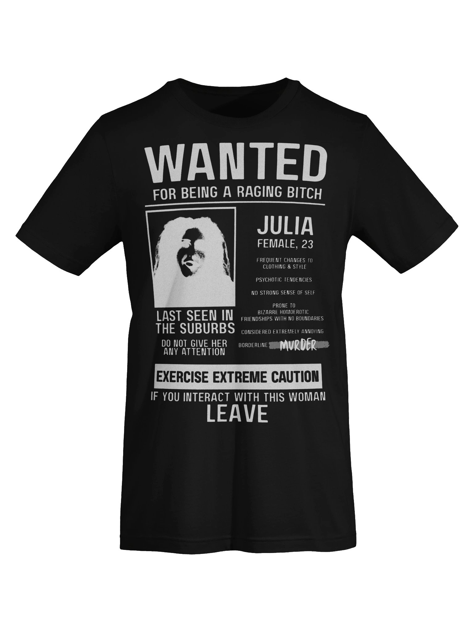 POSTMORTEM Wanted T-Shirt (Black) product image (5)