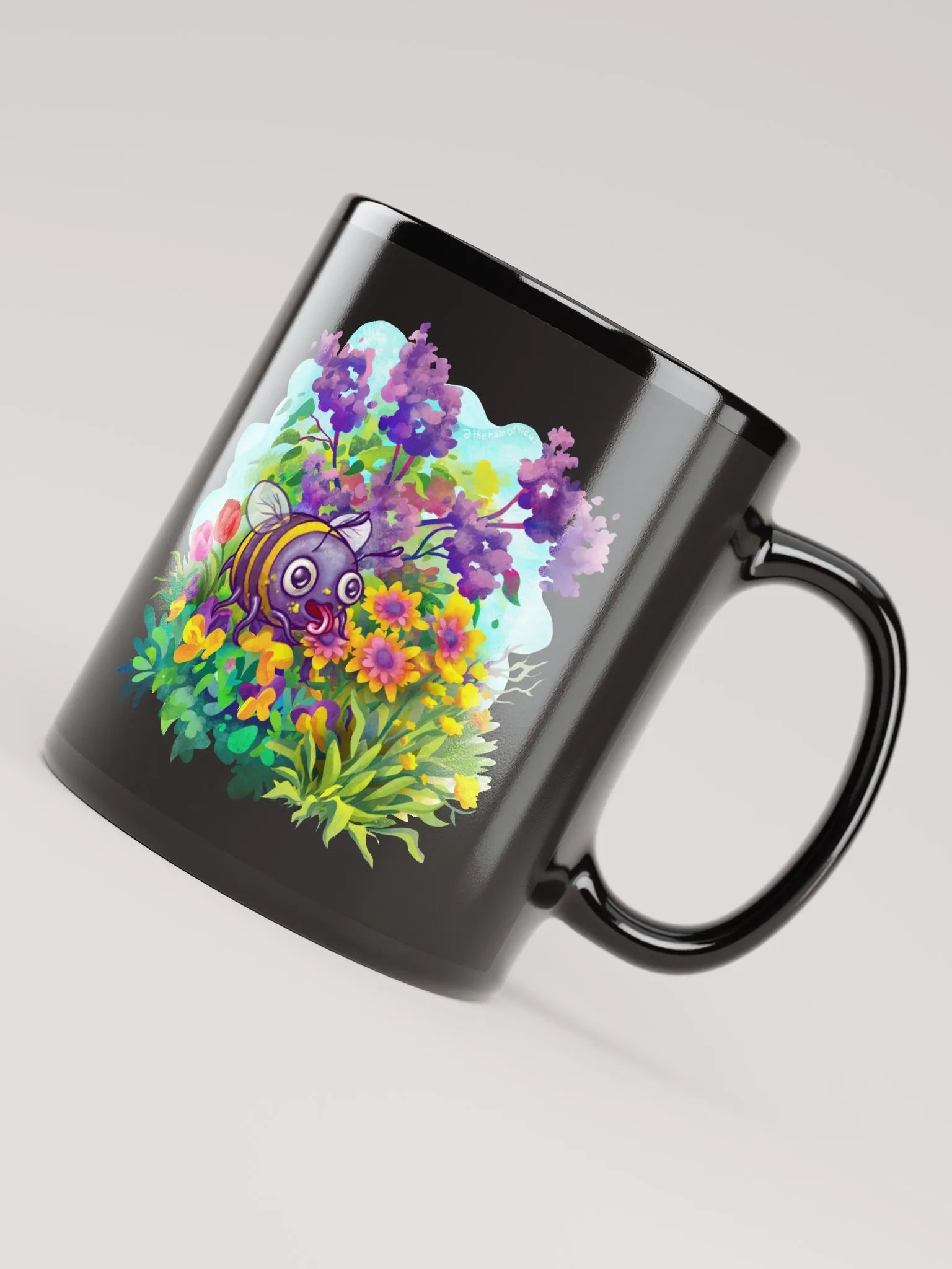 Gettin' Pollenated Black Mug product image (6)