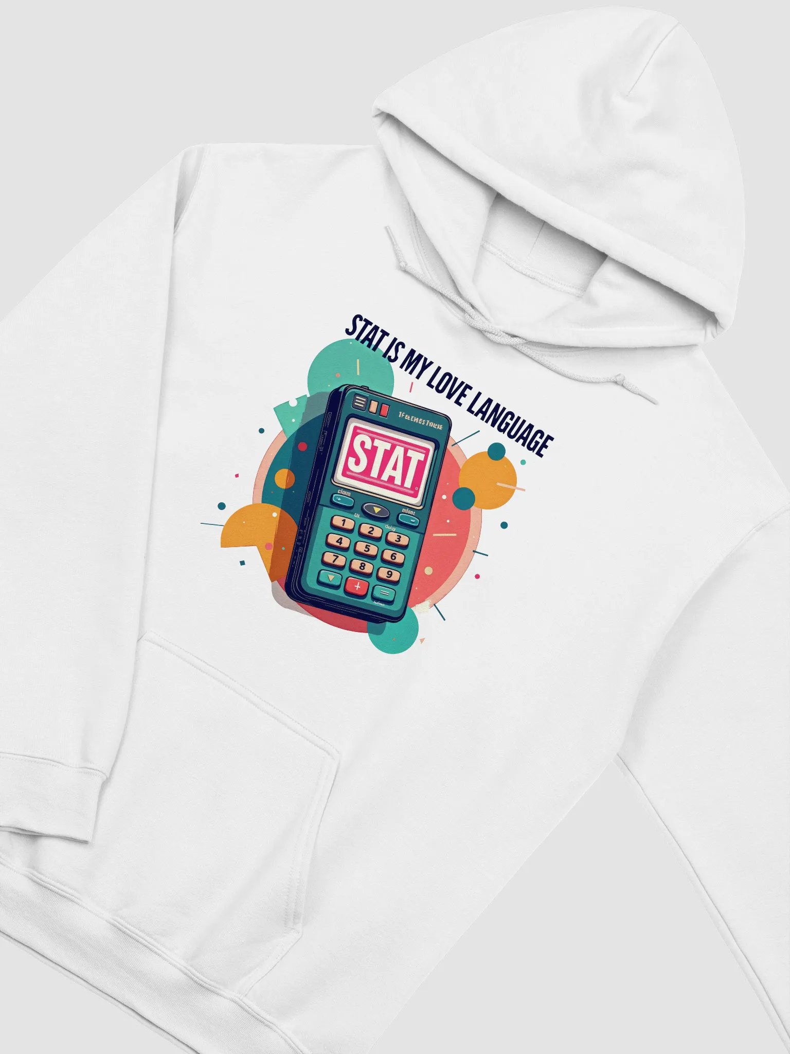 STAT Love Retro Calculator Hoodie product image (21)