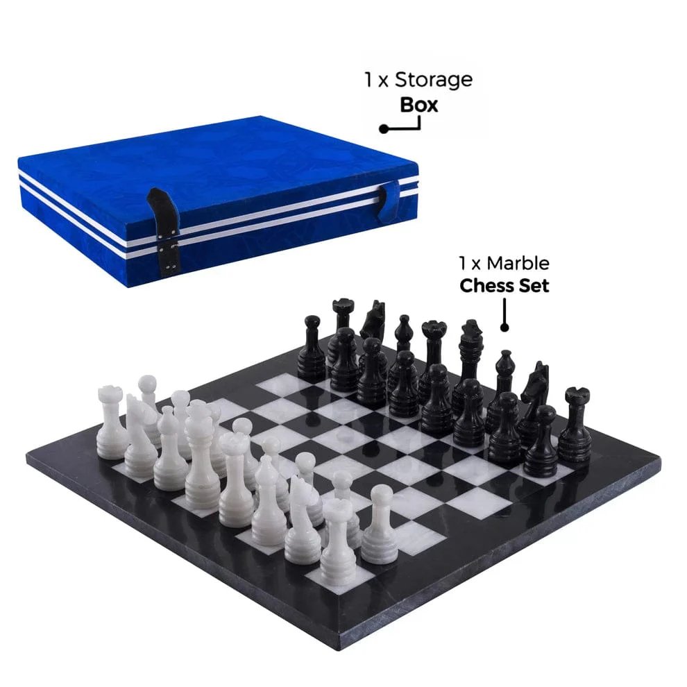 Chess Set Of Marble Made By Hand product image (8)