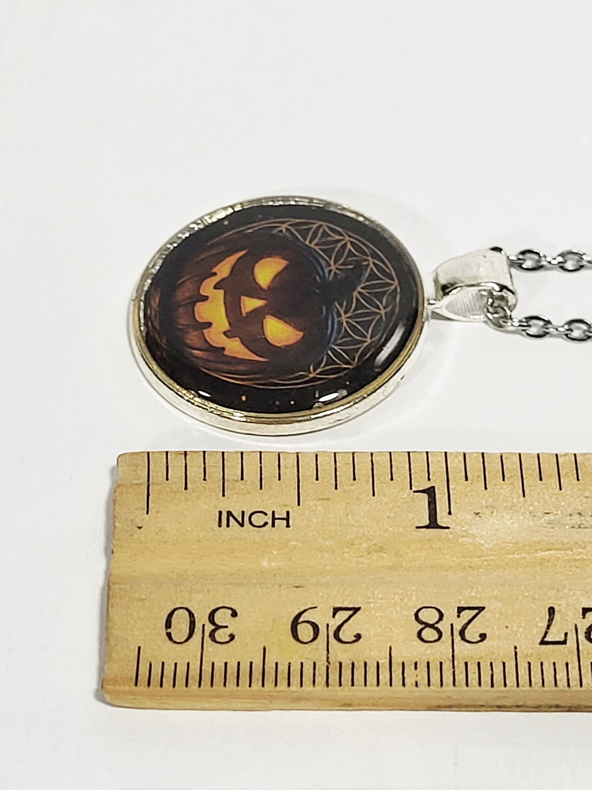 Sacred Geometry Jack-o'-Lantern Pendant product image (2)