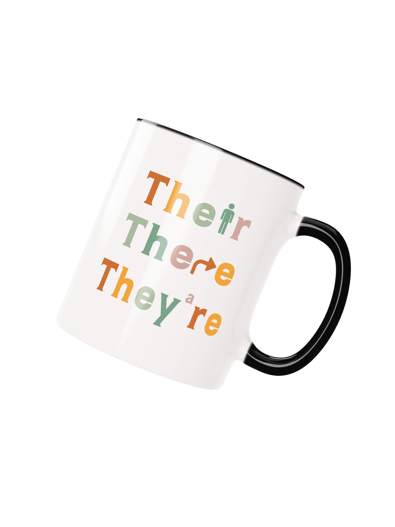 English Teacher Colorful Grammar Mug Their There They’re product image (21)