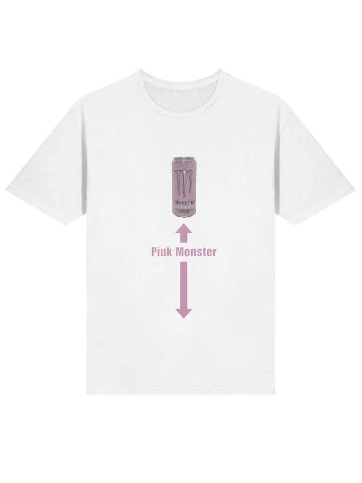 Pink Monster Energy Drink T-Shirt product image (2)