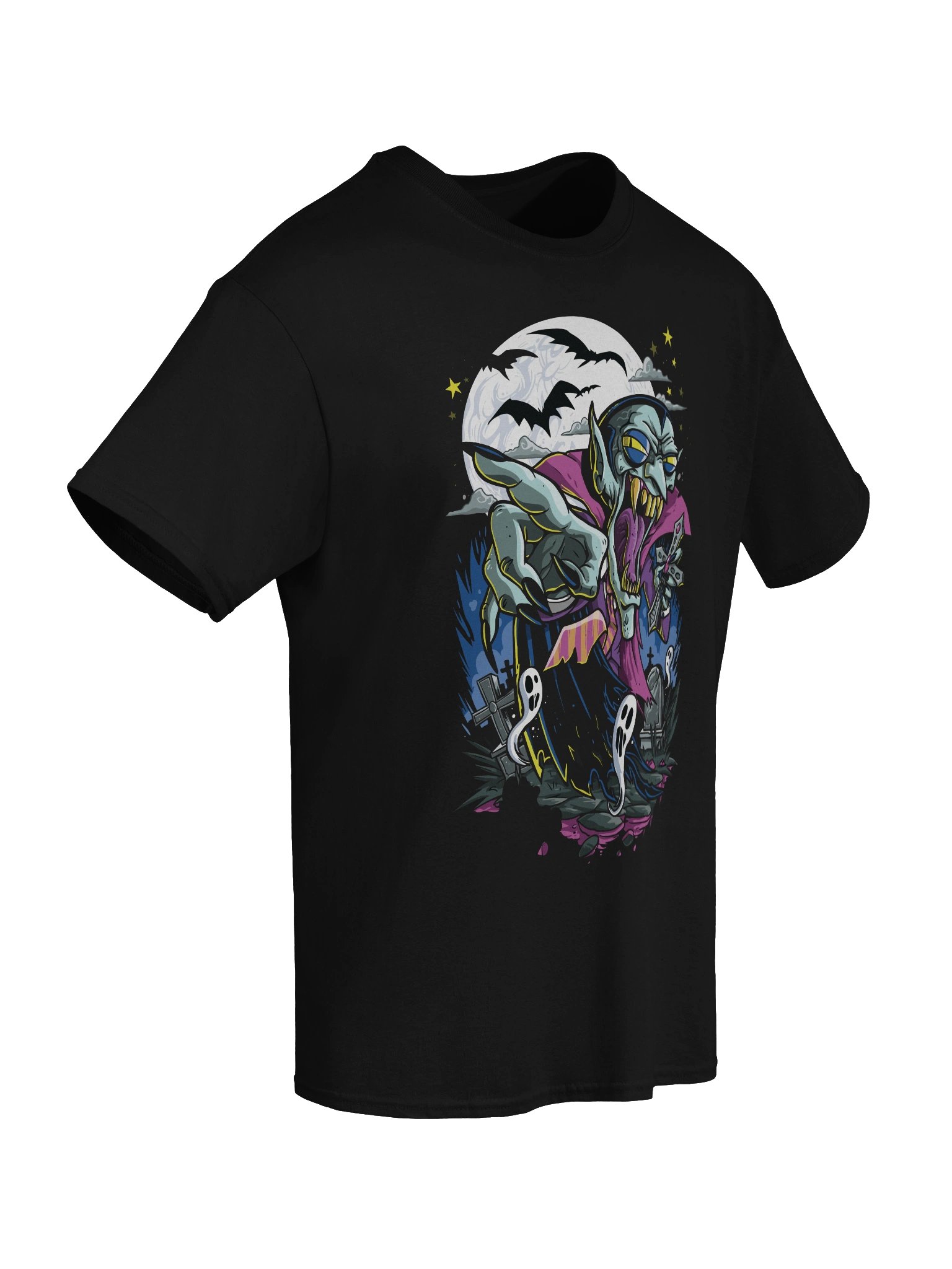 Moonlight Menace T-Shirt - Unisex T-Shirt – Premium Printed T-Shirt for Everyday Casual & Streetwear product image (8)