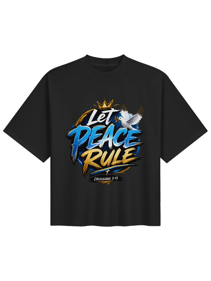 Let Peace Rule Dove Tee product image (1)