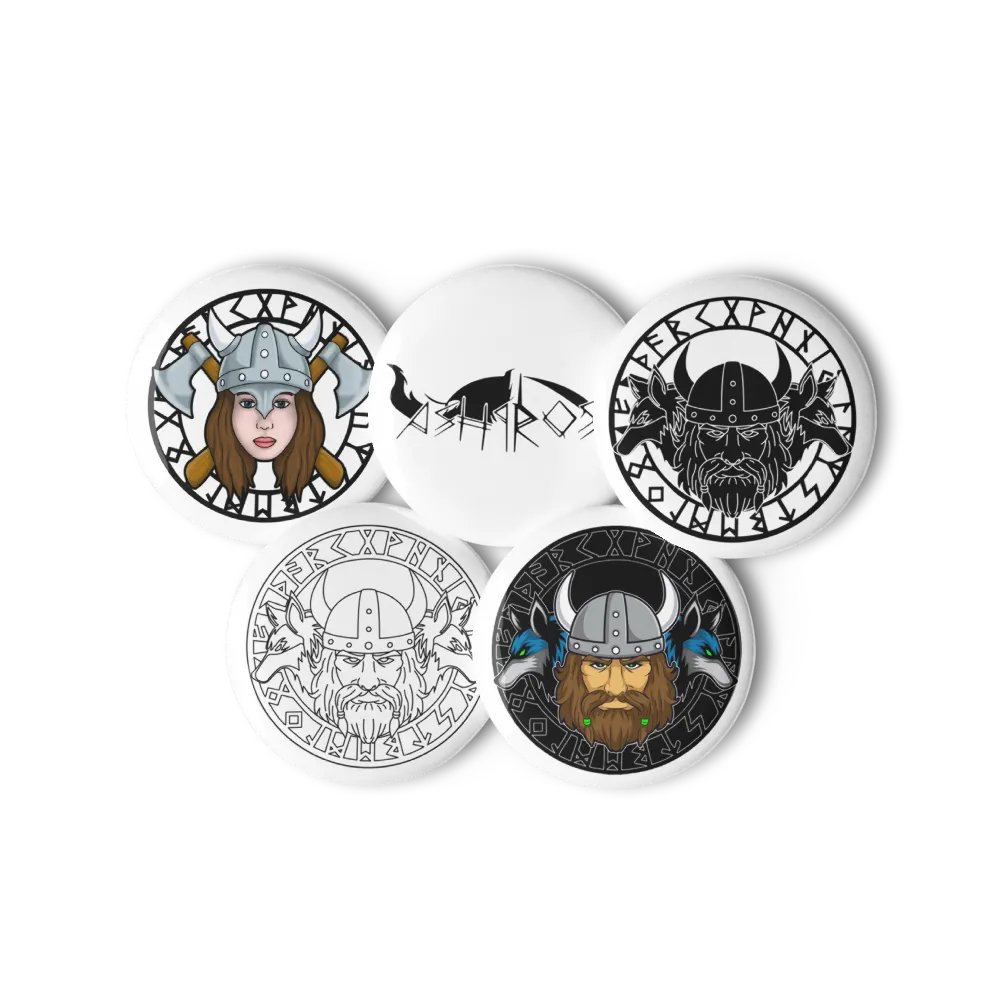 Ashiros Pin Button Set product image (7)