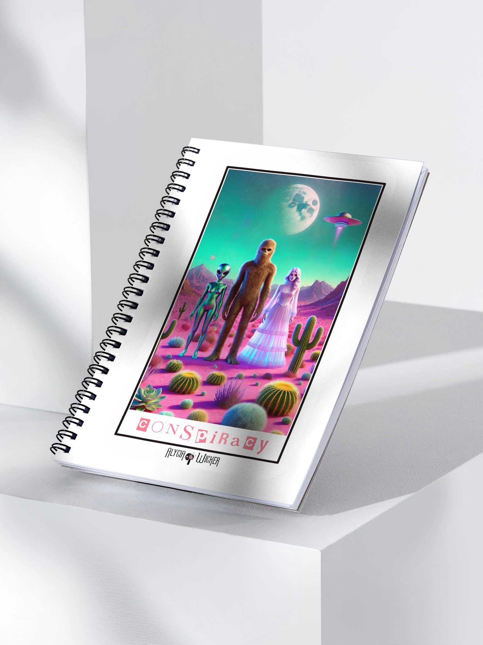 Aliens, Ghosts, Sassy, Oh My! Notebook product image (3)