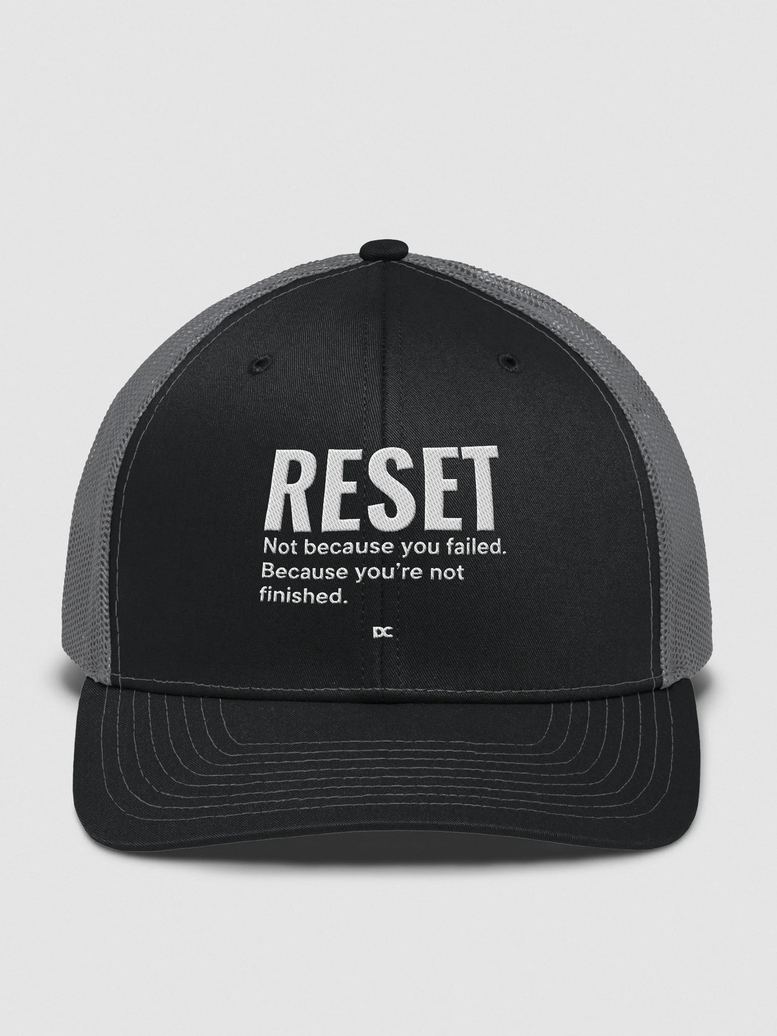 RESET – YOU’RE NOT FINISHED | Hat product image (1)