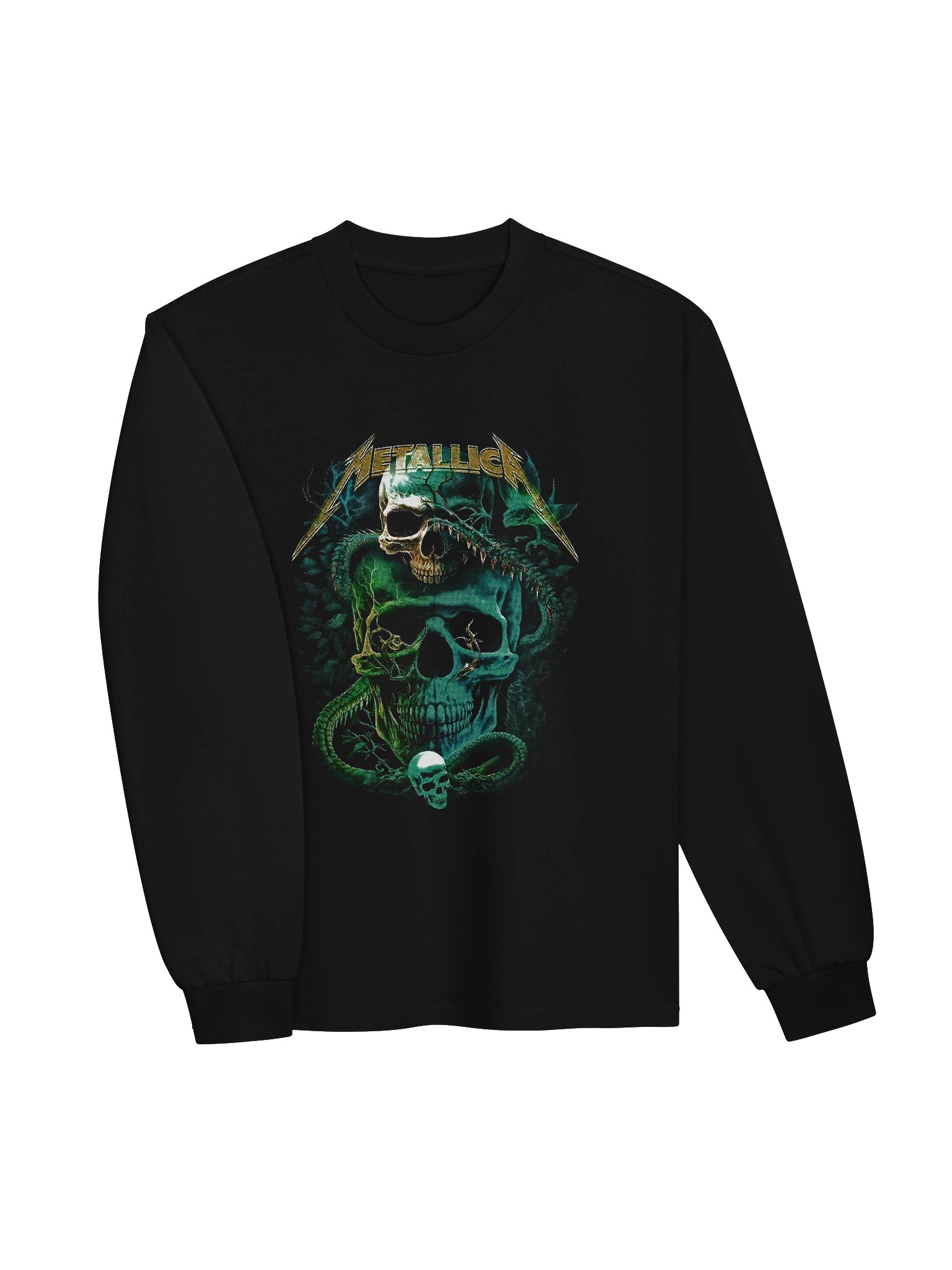 AS Colour Heavyweight Long Sleeve – Metallica Snake & Skull Edition (DTFx Print) product image (3)