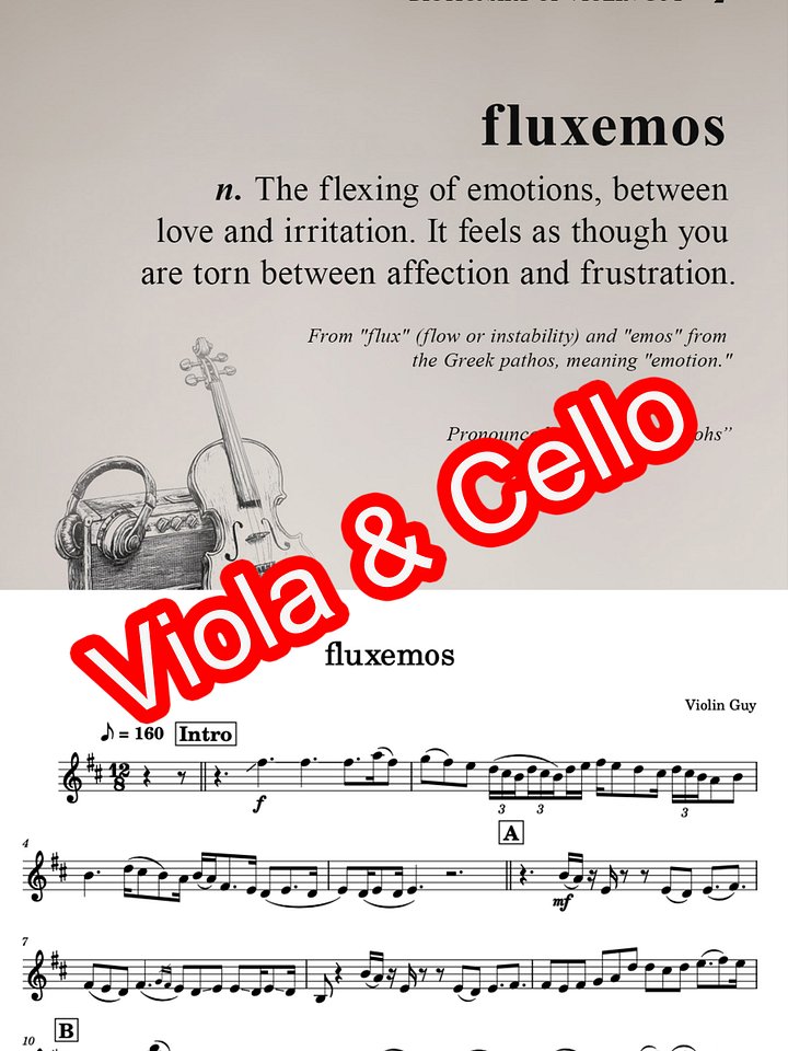 fluxemos - Alto & Bass Clef product image (1)