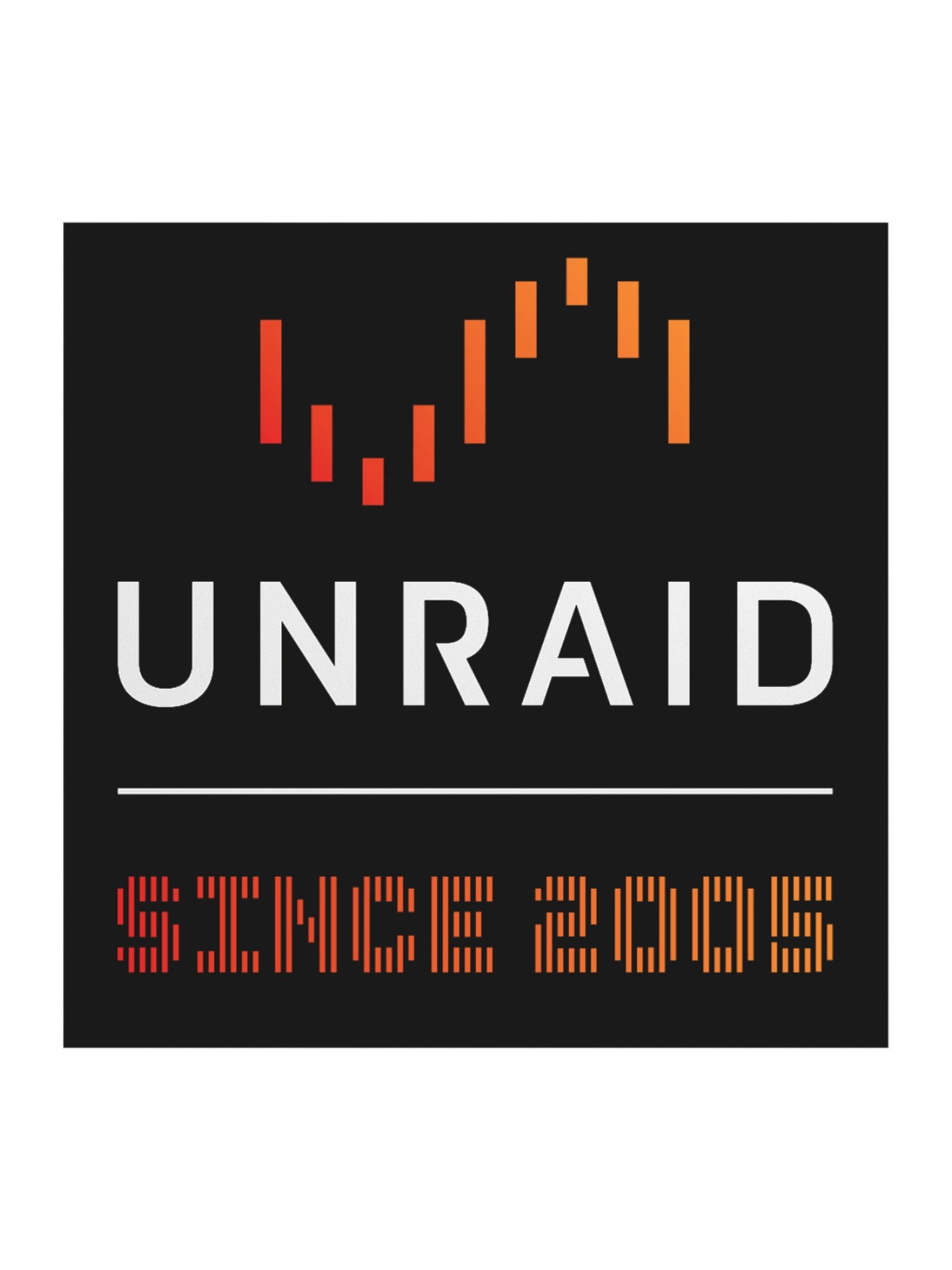 Unraid Since 2005 Legacy Stickers product image (1)