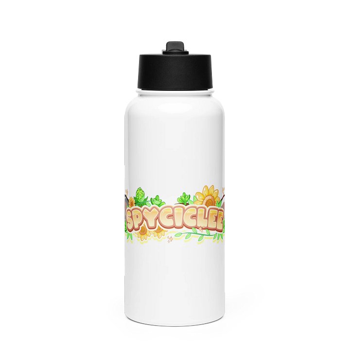 Spyciclee Stainless Steel Straw Water Bottle product image (1)