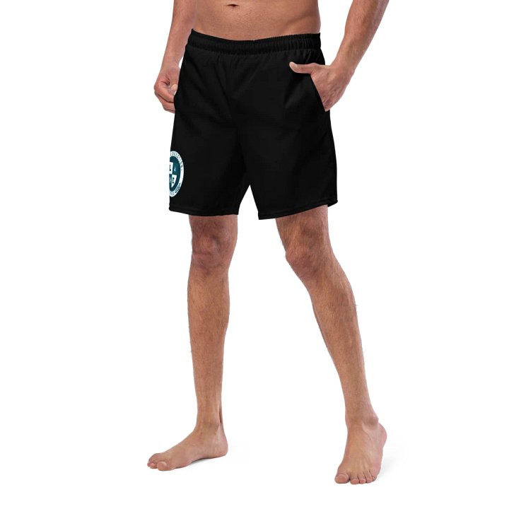 Alex Link Education Earth Black Shield Swim Trunks product image (2)