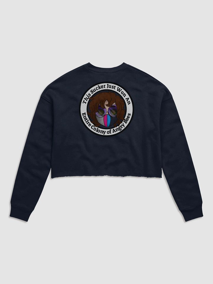 Angry Bees - Crop Top Sweatshirt product image (2)