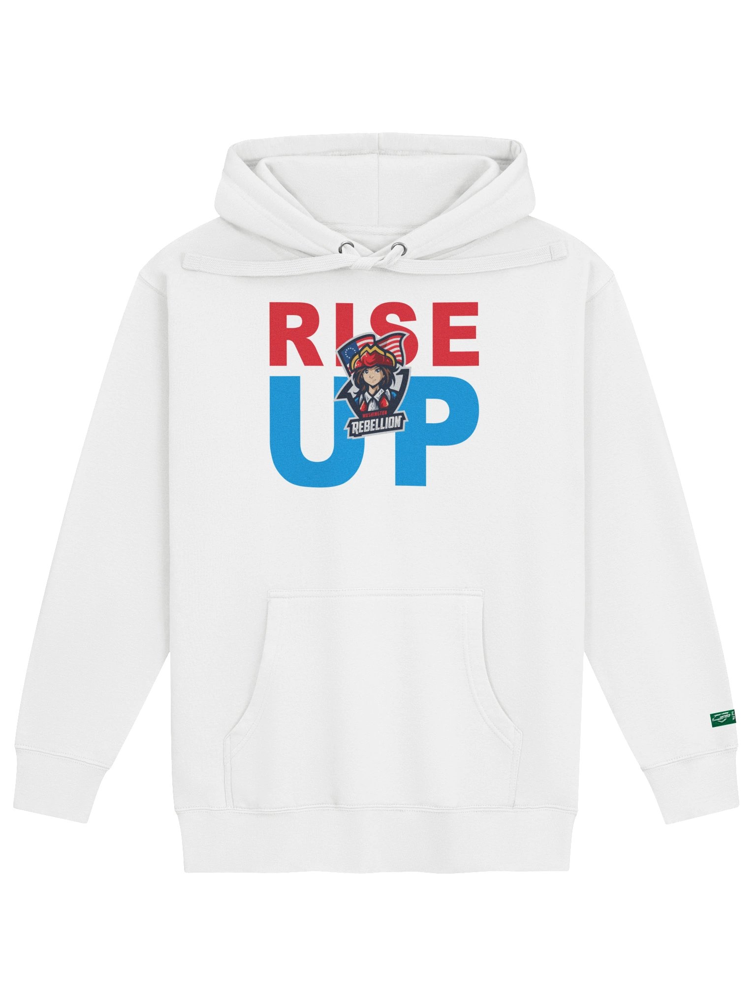Washington Rebellion Rise Up Slogan Series Hoodie product image (1)