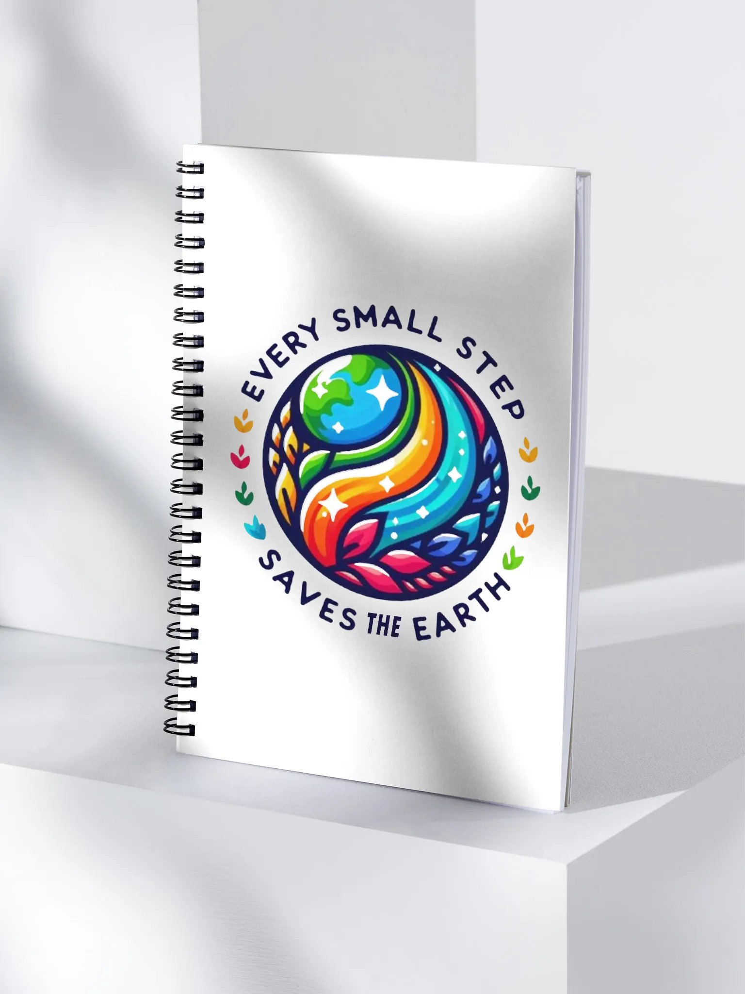 Every Small Step Spiral Notebook product image (4)