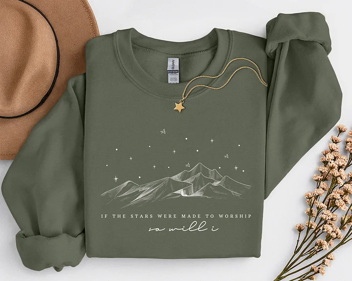 If The Stars Were Made To Worship Sweatshirt product image (1)