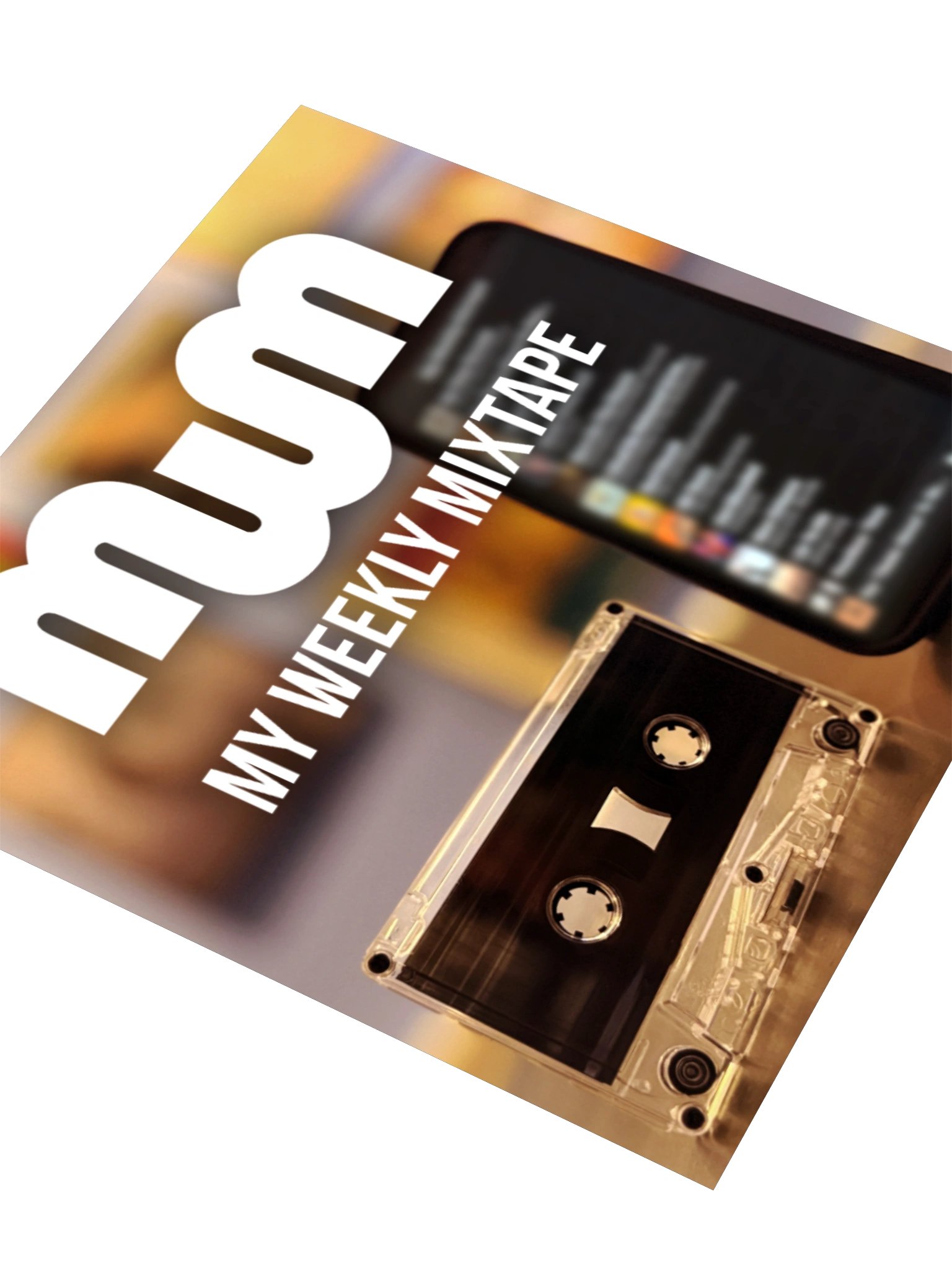 My Weekly Mixtape Graphic Logo Sticker product image (8)